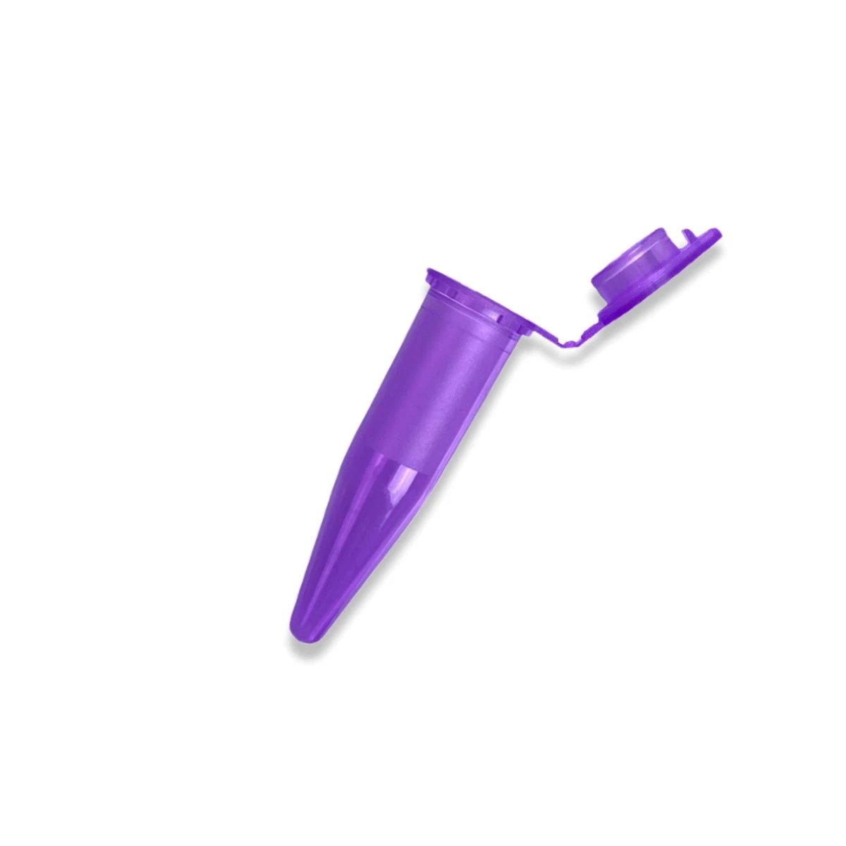 10er Set Micro-Tubes Kapseln 1,5ml – Praktisch & Wiederverwendbar - Lila - from DieBallerei