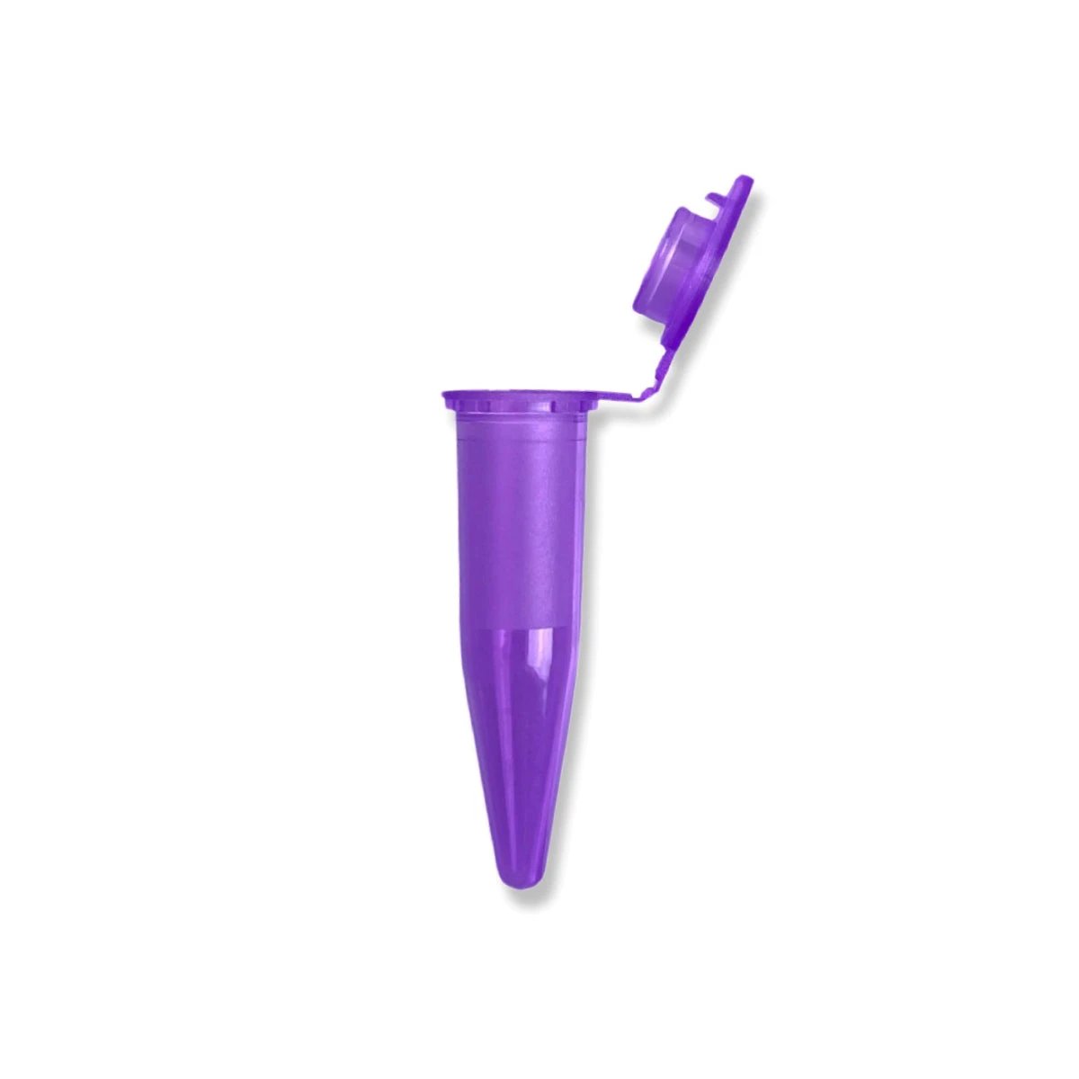 10er Set Micro-Tubes Kapseln 1,5ml – Praktisch & Wiederverwendbar - Lila - from DieBallerei