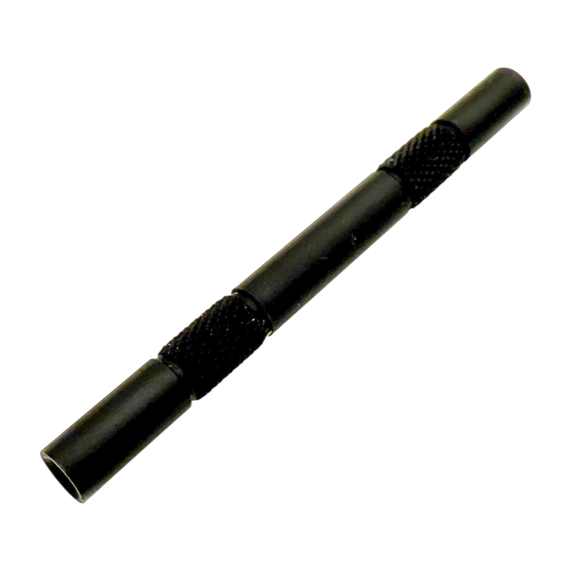 Zieh-Röhrchen aus Aluminium – 80mm - Matt schwarz - from DieBallerei
