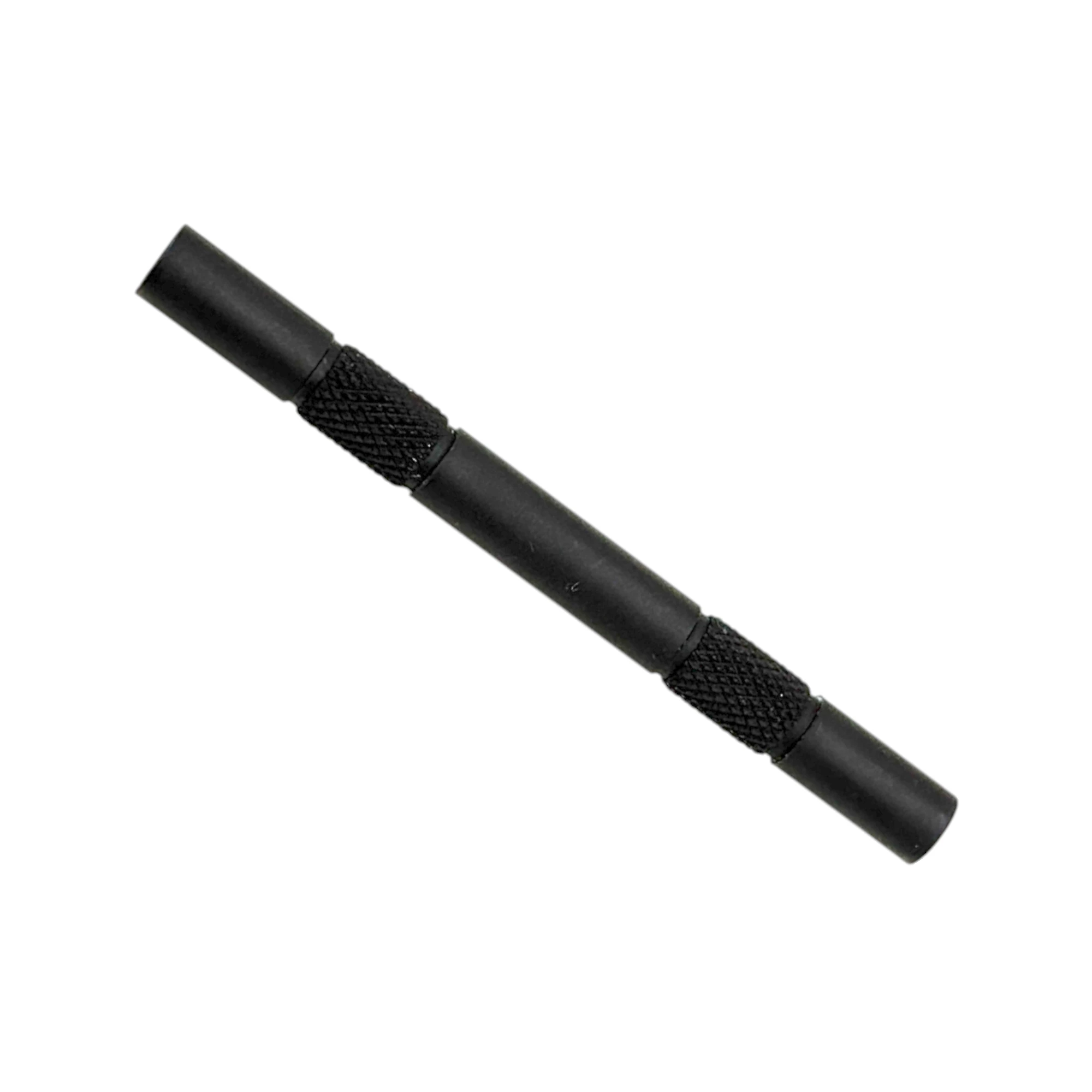 Zieh-Röhrchen aus Aluminium – 80mm - Matt schwarz - from DieBallerei