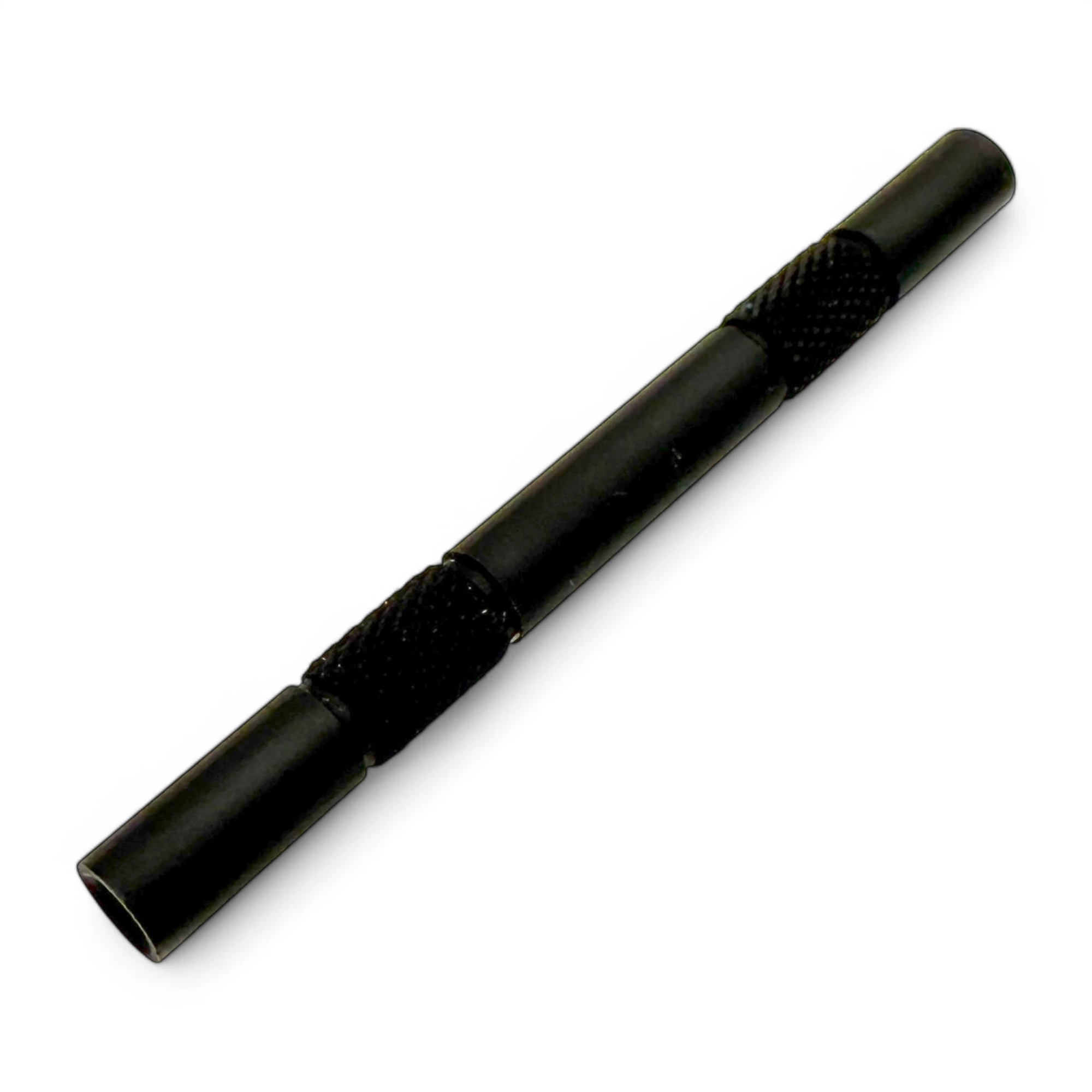 Zieh-Röhrchen aus Aluminium – 80mm - Matt schwarz - from DieBallerei