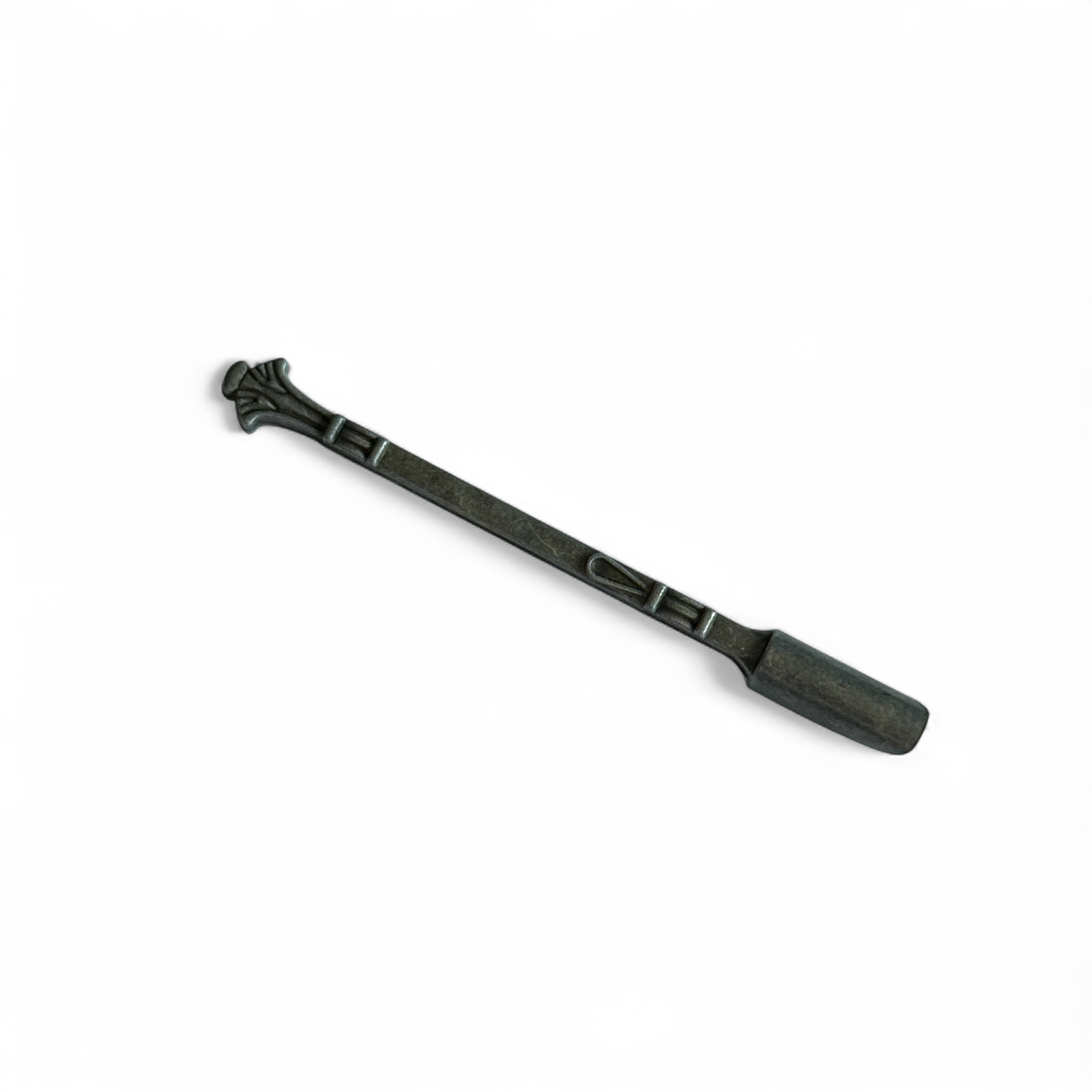 2x Mini-Löffel (80 mm) Stilvolles & praktisches Accessoire - robust & elegant - in Eisenoptik