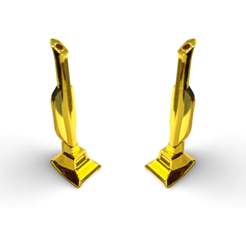 Miniatur-Ziehröhrchen in Staubsauger-Optik – Gold & Schwarz - from DieBallerei