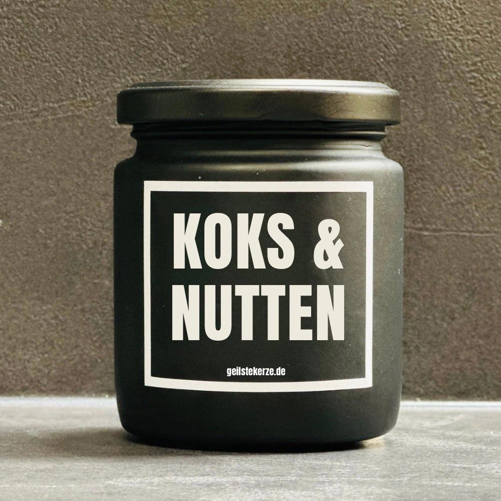 Geilste Kerze – Duftkerze „KOKS & NUTTEN“ - from DieBallerei