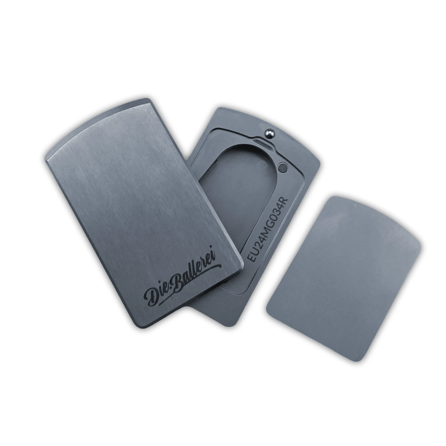 Nysberry – Exklusive BALLEREI Edition - Luxuriöse & elegante Dose aus rostfreiem Stahl - Schnupftabakdose from DieBallerei