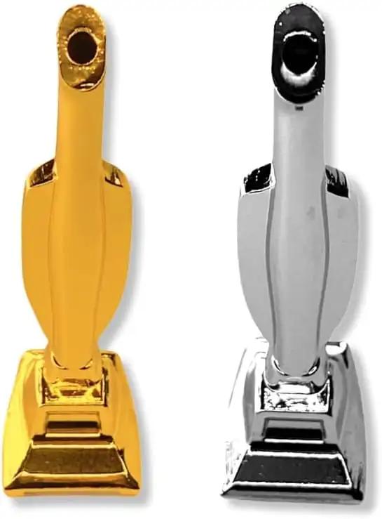 Miniatur-Ziehröhrchen in Staubsauger-Optik – 3er Set in Schwarz, Gold & Silber - from DieBallerei