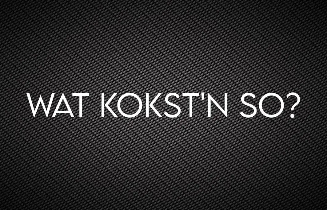 Hack-Karte "WAT KOKST'N SO?" im edlen Carbon Look - from DieBallerei