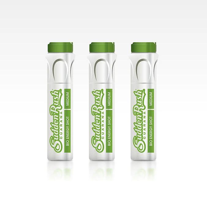 3x SuddenRush Guarana Bio Energy Shot (Medium) - from DieBallerei