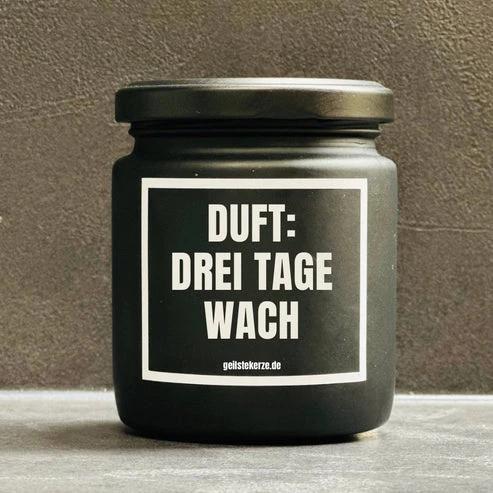 Geilste Kerze – Duftkerze „Duft: Drei Tage Wach" - from DieBallerei