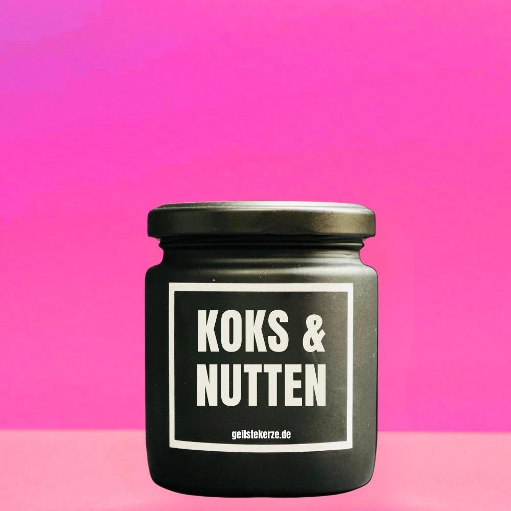 Geilste Kerze – Duftkerze „KOKS & NUTTEN“ - from DieBallerei