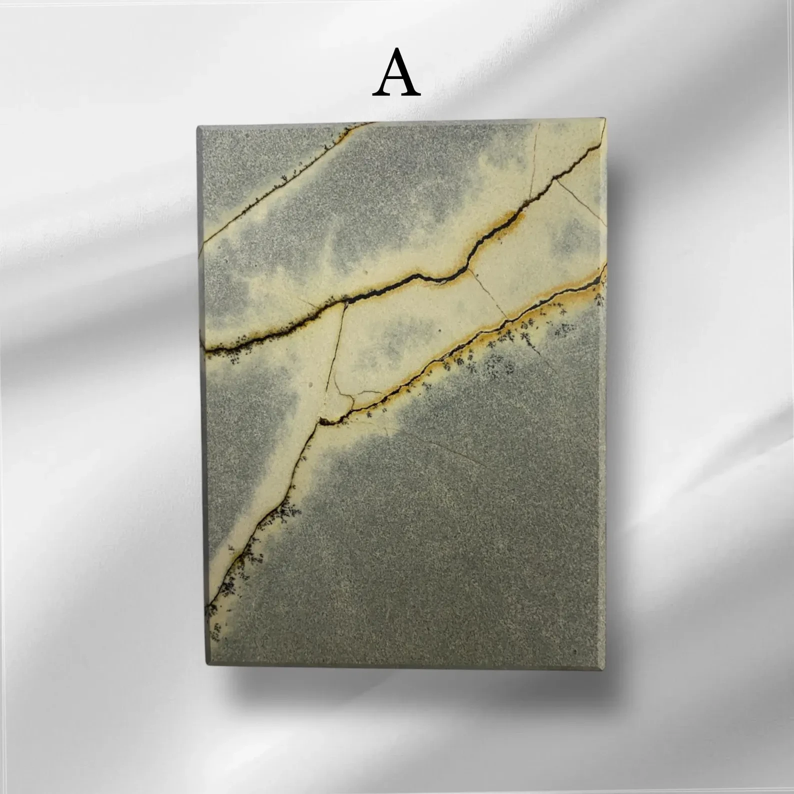 Kokaninchen Granit Untersetzer "Blue Roma" hochwertige Aufbewahrungsschublade, Tassenuntersetzer, hochwertige Granitplatte - from DieBallerei