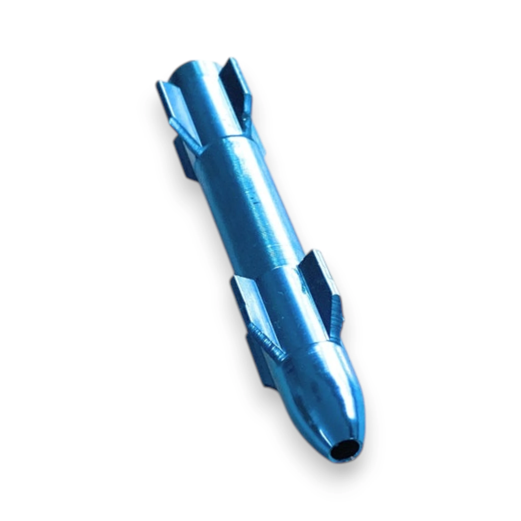 Aluminium-Ziehröhrchen (77mm) in Raketen-Optik – Stabil & Modern - from DieBallerei