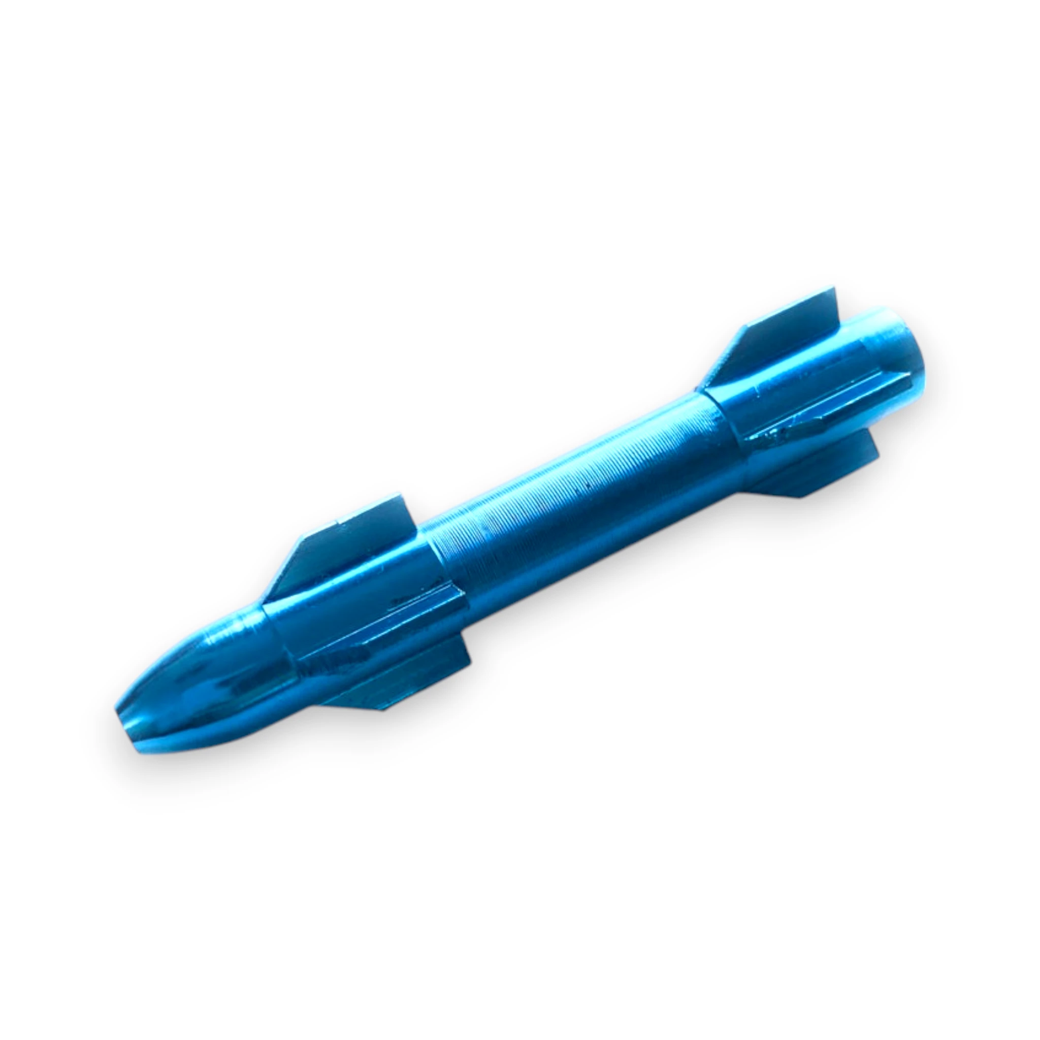 Aluminium-Ziehröhrchen (77mm) in Raketen-Optik – Stabil & Modern - from DieBallerei