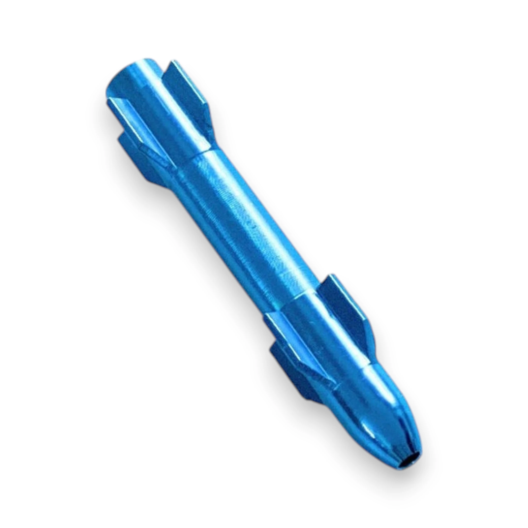 Aluminium-Ziehröhrchen (77mm) in Raketen-Optik – Stabil & Modern - from DieBallerei