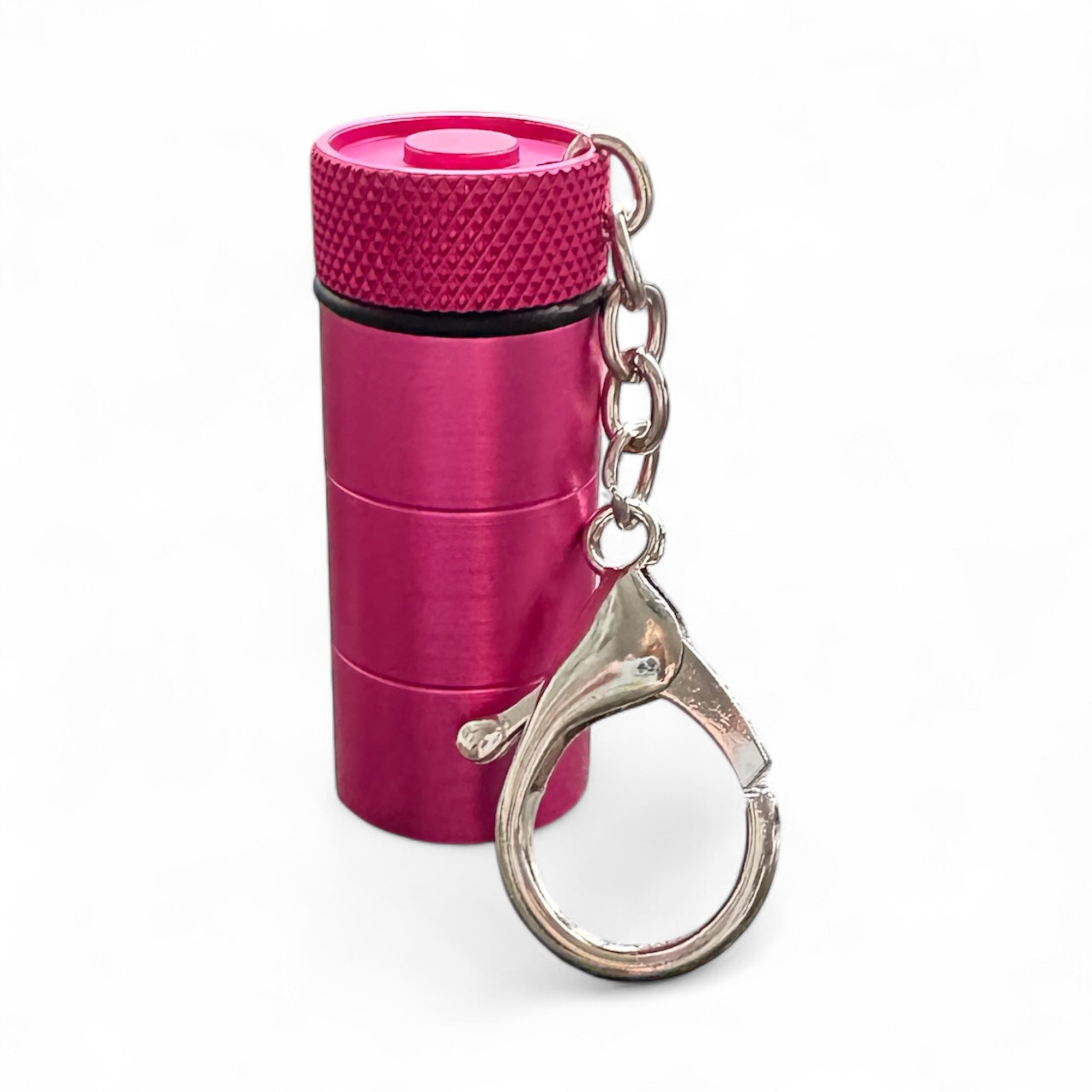 💗 Aluminium Teleskop-Löffel im Schlüsselanhänger-Format - Pink