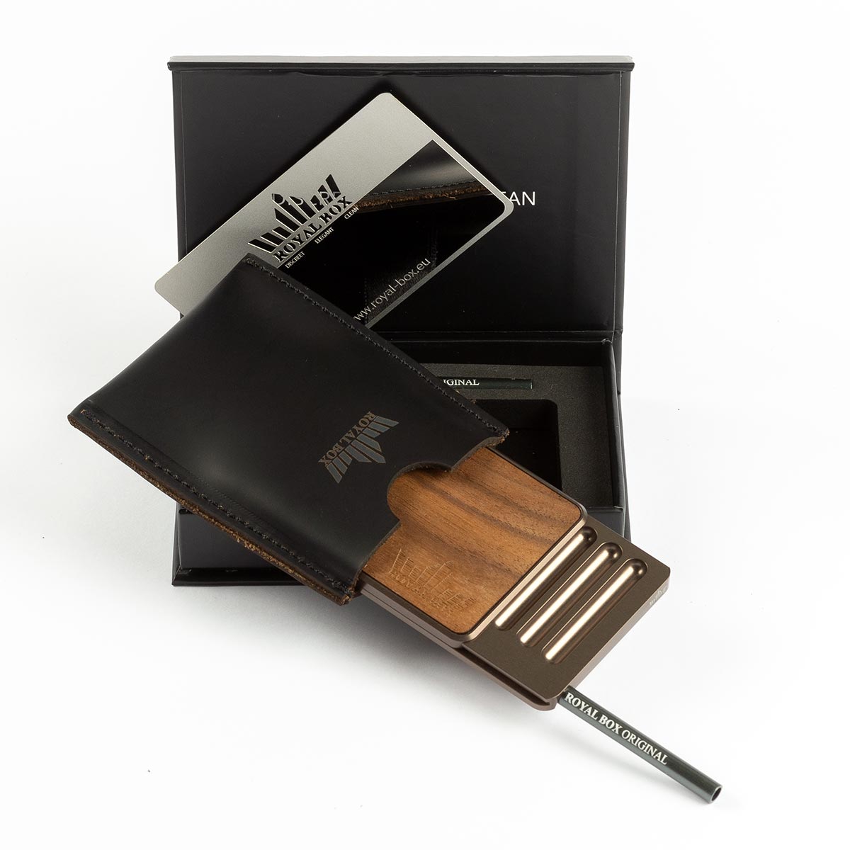 American Walnut Gold – Royal Box Wood Edition ✨🌿