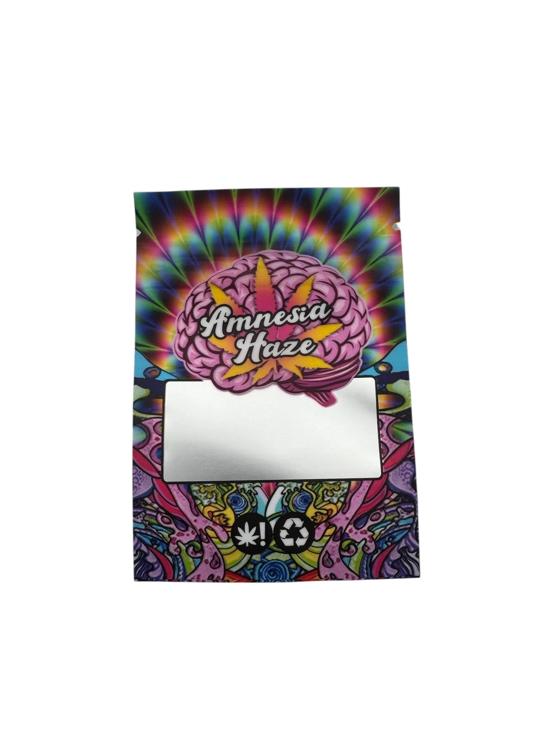 Amnesia Haze ZIP Lock Beutel – Stylische & sichere Aufbewahrung - 10er Pack - from DieBallerei