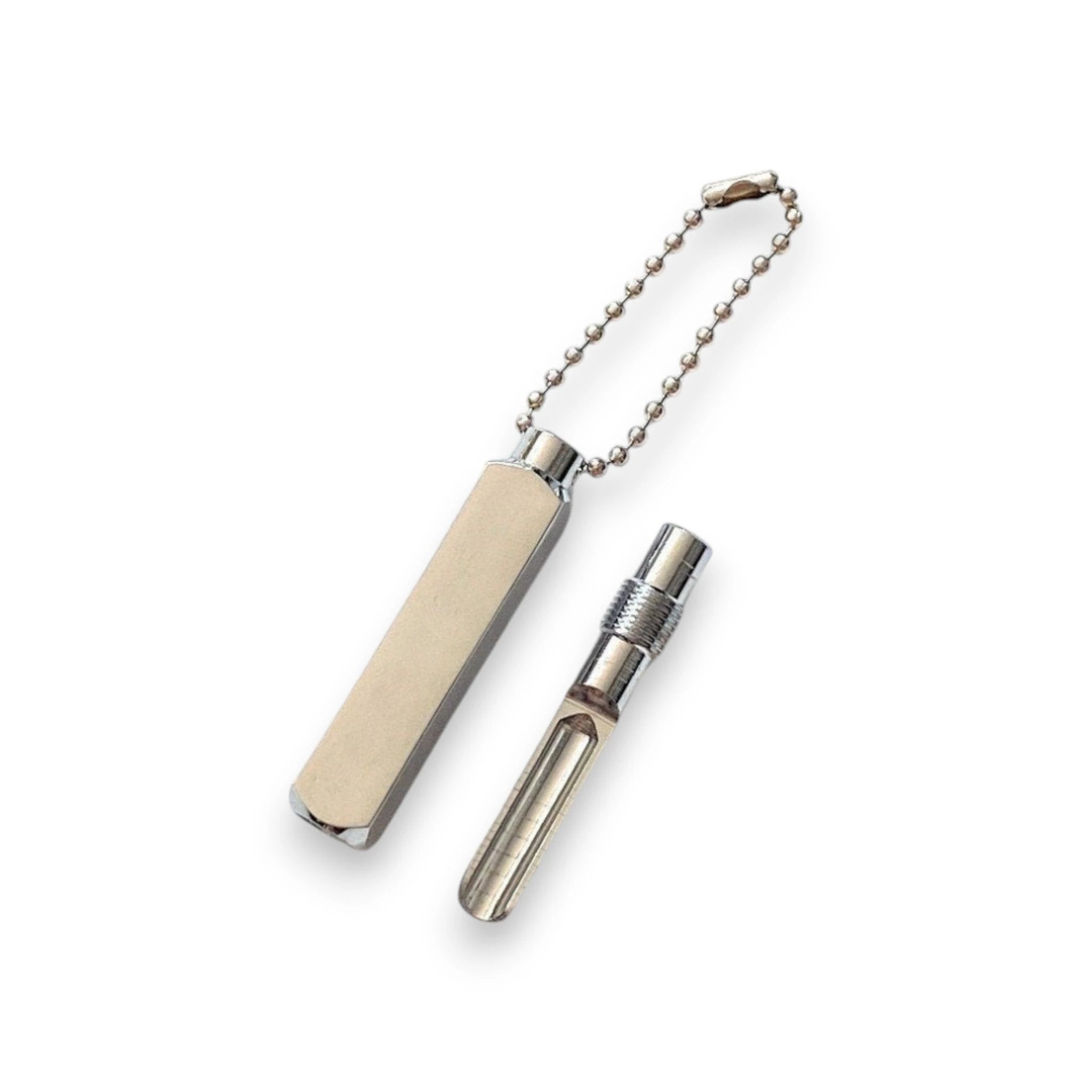 Eleganter Schlüsselanhänger mit integriertem Löffel – Silber - from DieBallerei