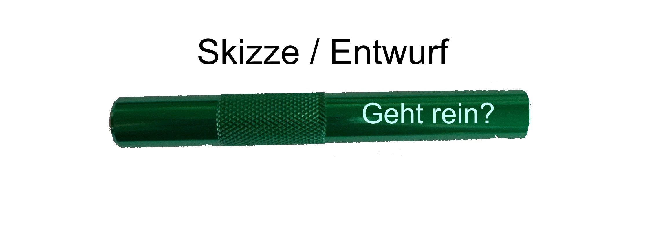Die.Ballerei Aluminium-Röhrchen – Exklusive Gravur & Perfekter Grip - from DieBallerei