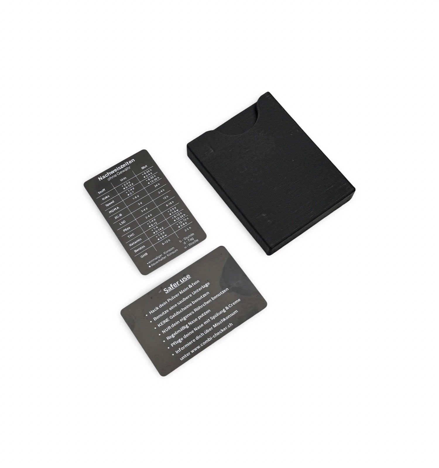 Baller-Box All-Black Edition – inkl. Spiegel, Röhrchen & Karte - from DieBallerei