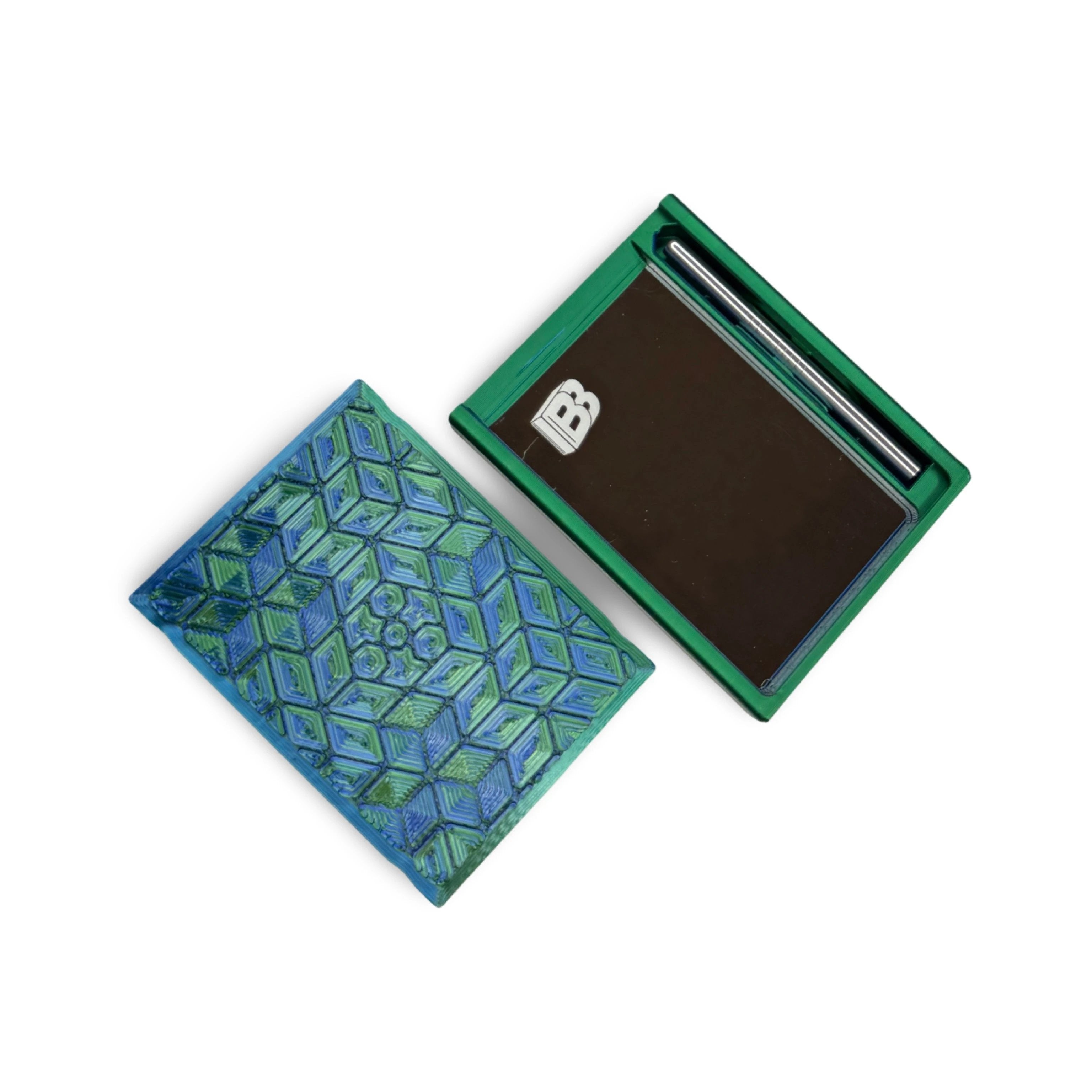 Baller-Box Brain Bug Grün/Blau – inkl. Röhrchen & Karte - from DieBallerei