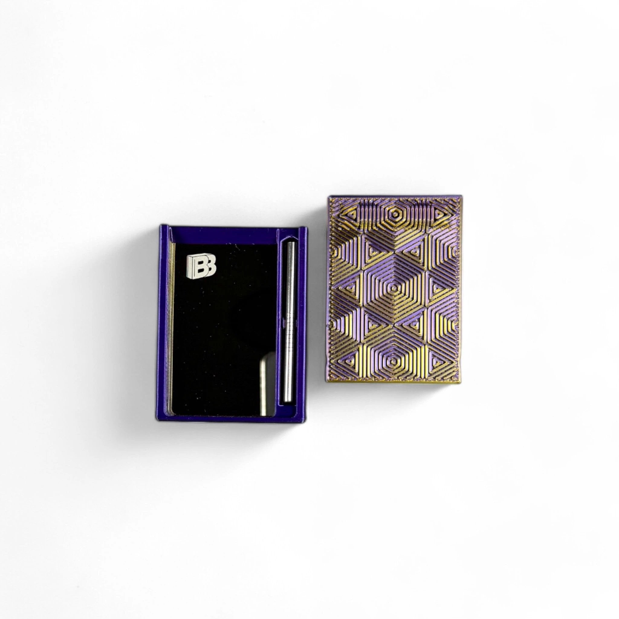 Baller-Box DMT Dreams Lila/Gold – inkl. Röhrchen & Karte - from DieBallerei