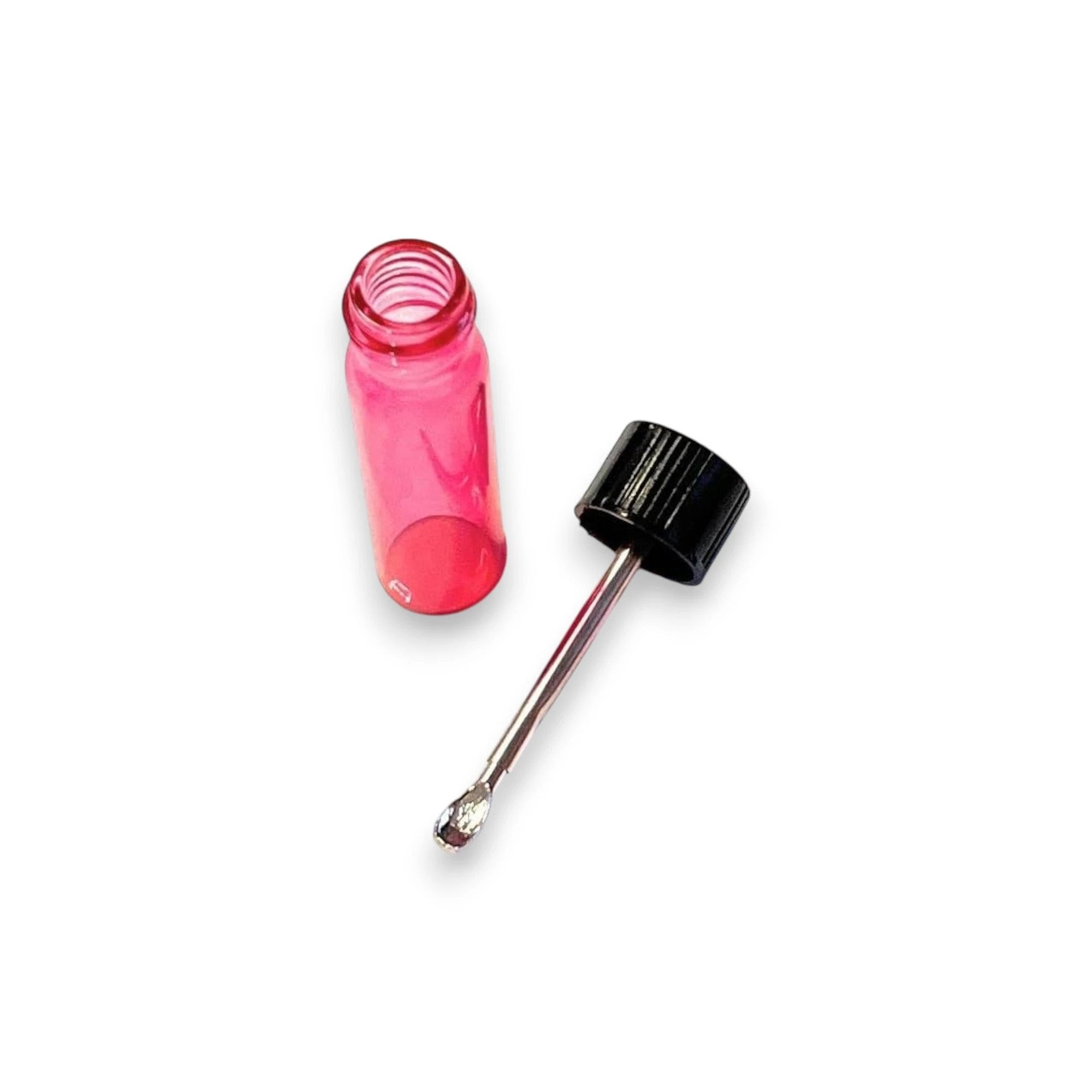 Baller-Fläschchen mit Teleskoplöffel & Mini-Trichter – Magenta/Pink - from DieBallerei