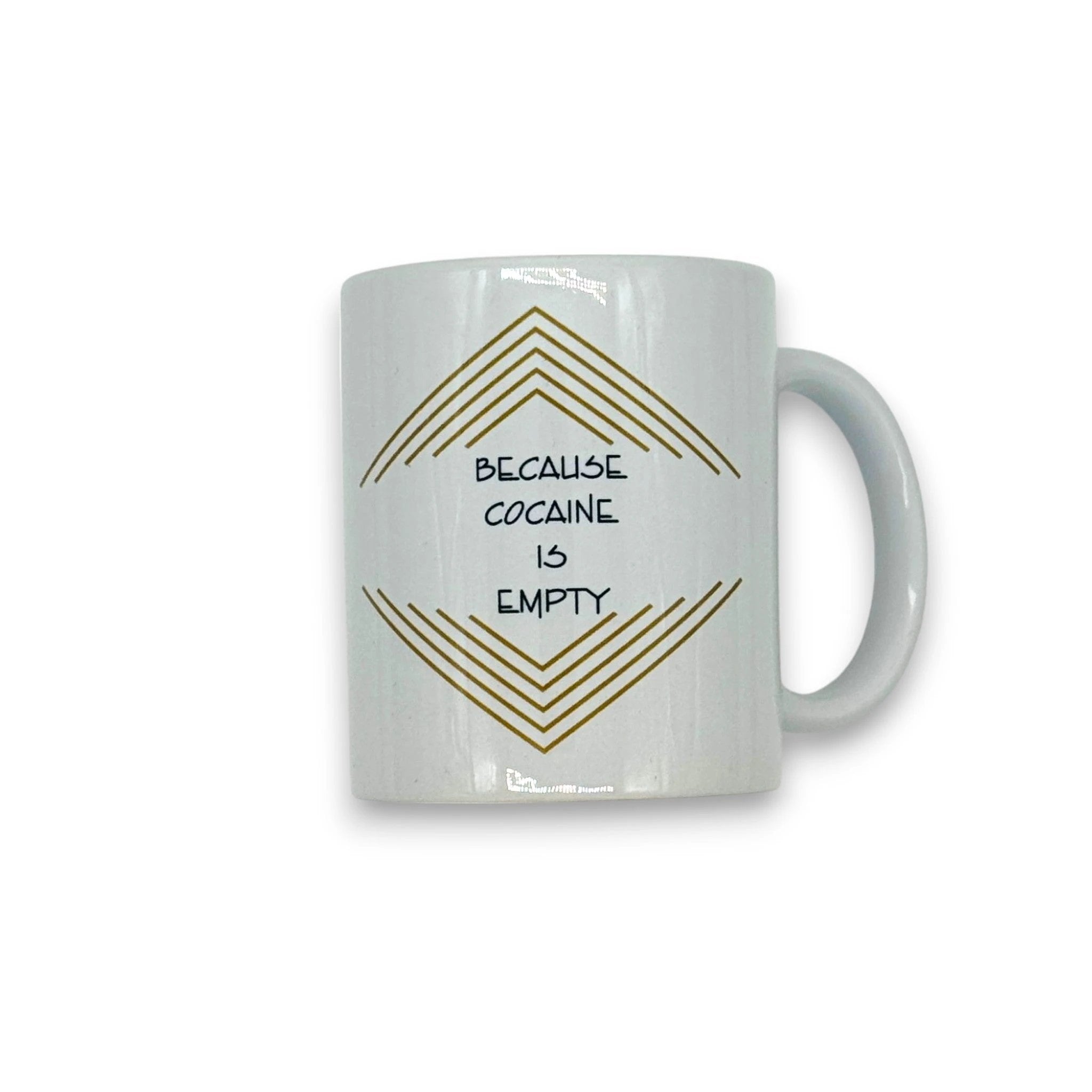 Lustige Tasse „Because Cocaine is Empty“ V2 - from DieBallerei
