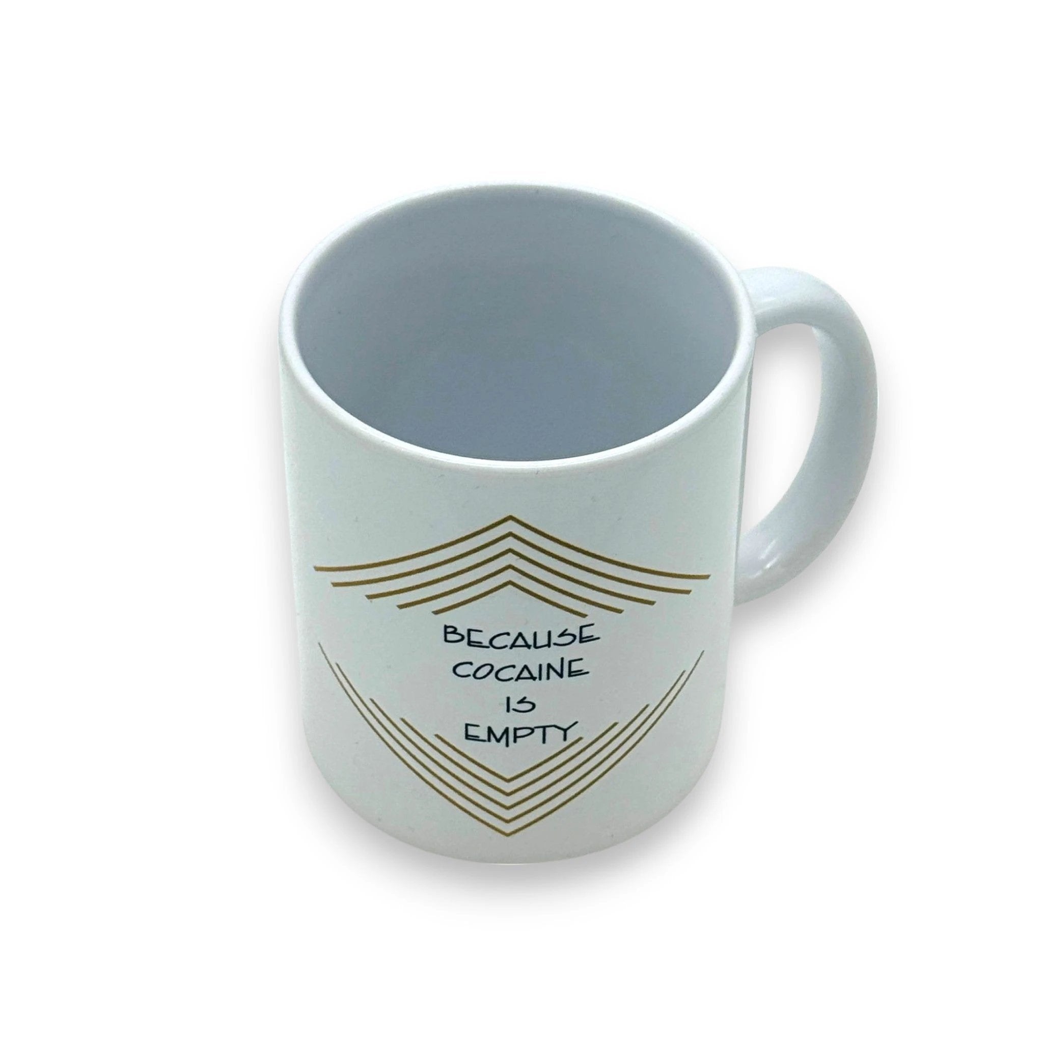 Lustige Tasse „Because Cocaine is Empty“ V2 - from DieBallerei