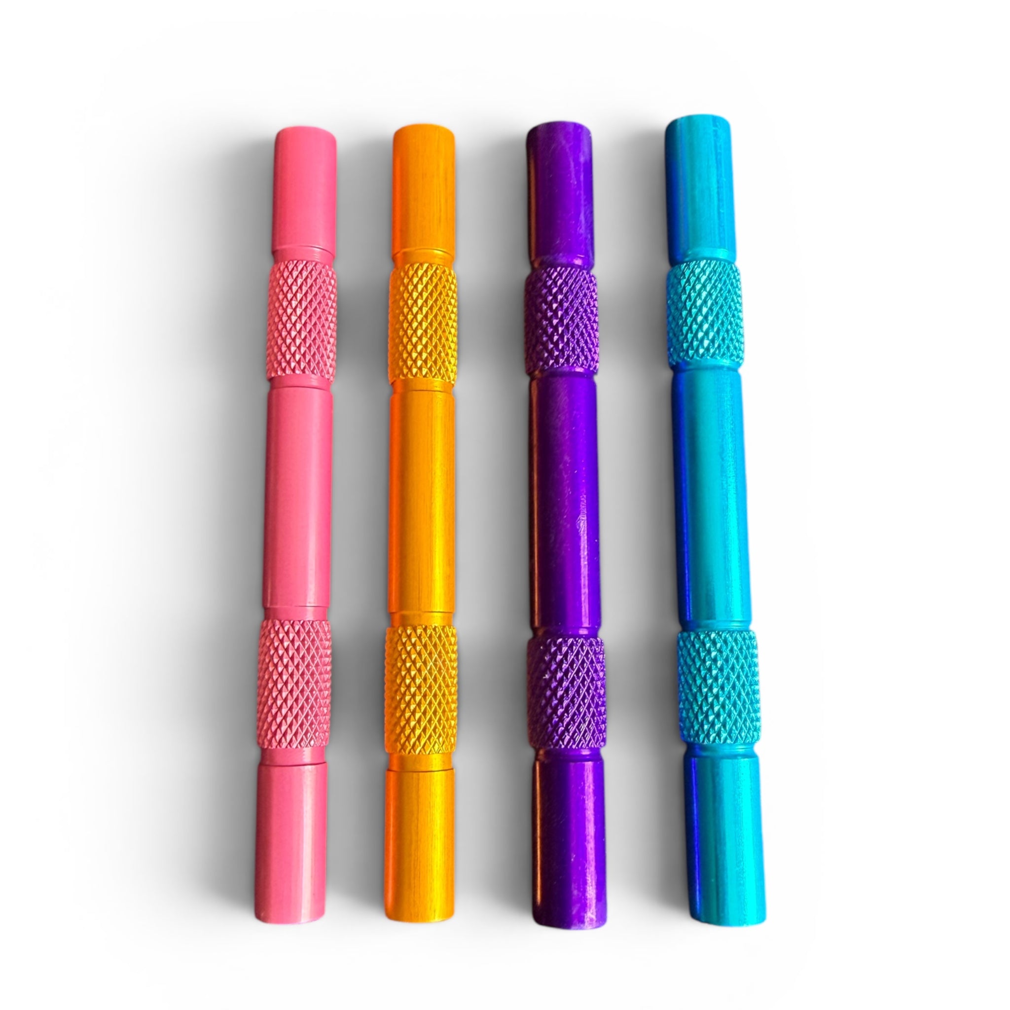 Bunte Ziehröhrchen 8cm mit extra Grip - Summer Edition - Einzeln oder im Set