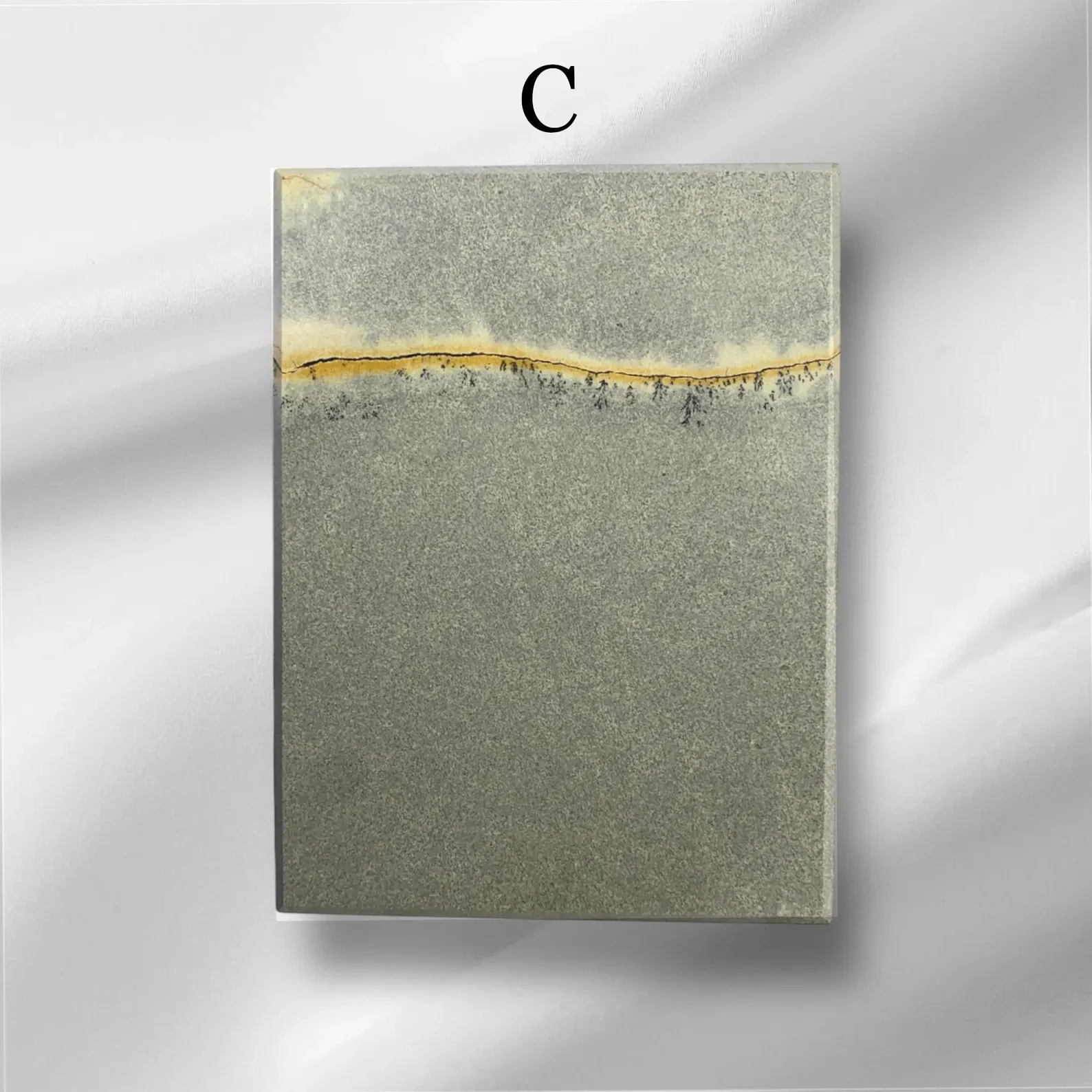 Kokaninchen Granit Untersetzer "Blue Roma" hochwertige Aufbewahrungsschublade, Tassenuntersetzer, hochwertige Granitplatte - from DieBallerei