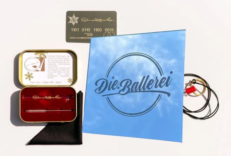 Das SchneeRöhrchen Set – Golden Line Limited Edition ✨ DieBallerei Edition - from DieBallerei