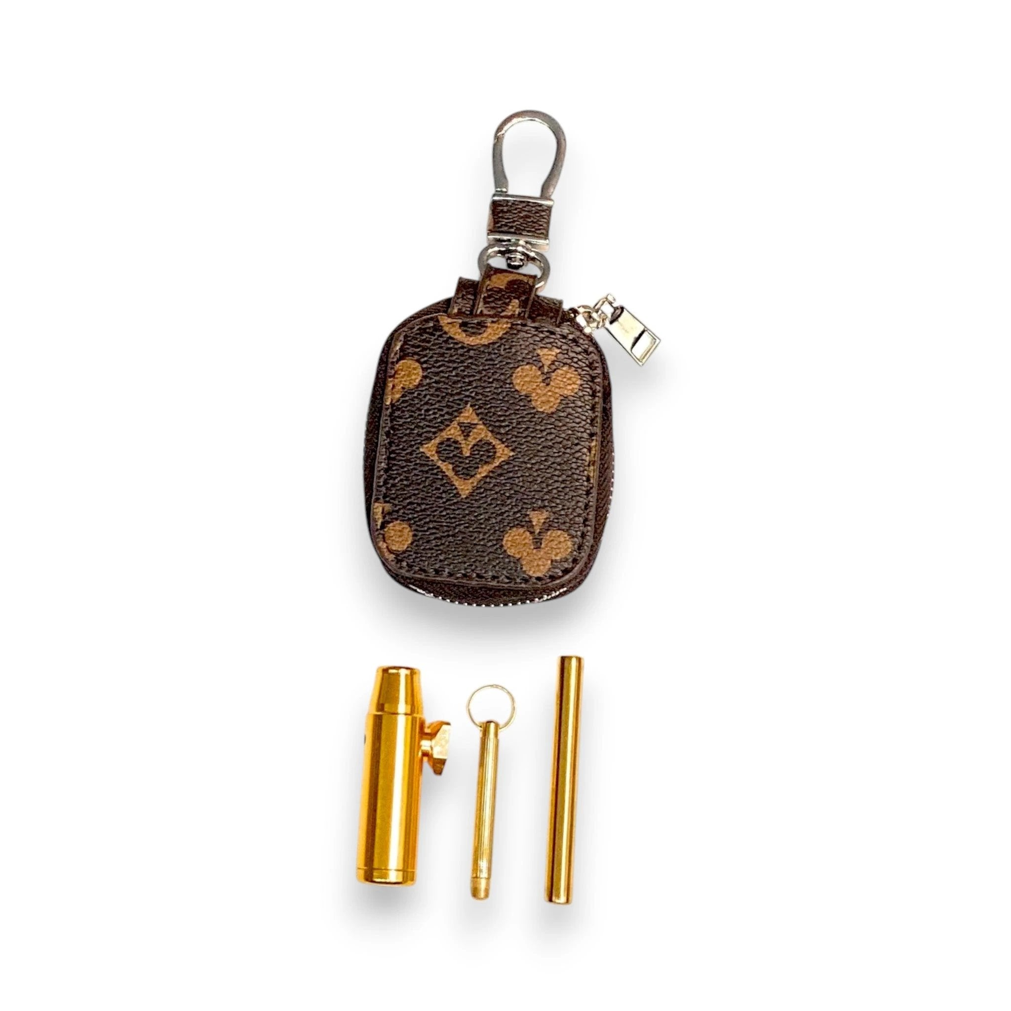 Deluxe Kunstleder Mini-Case "Monogramm" – Edles Design & Hochwertige Verarbeitung - from DieBallerei