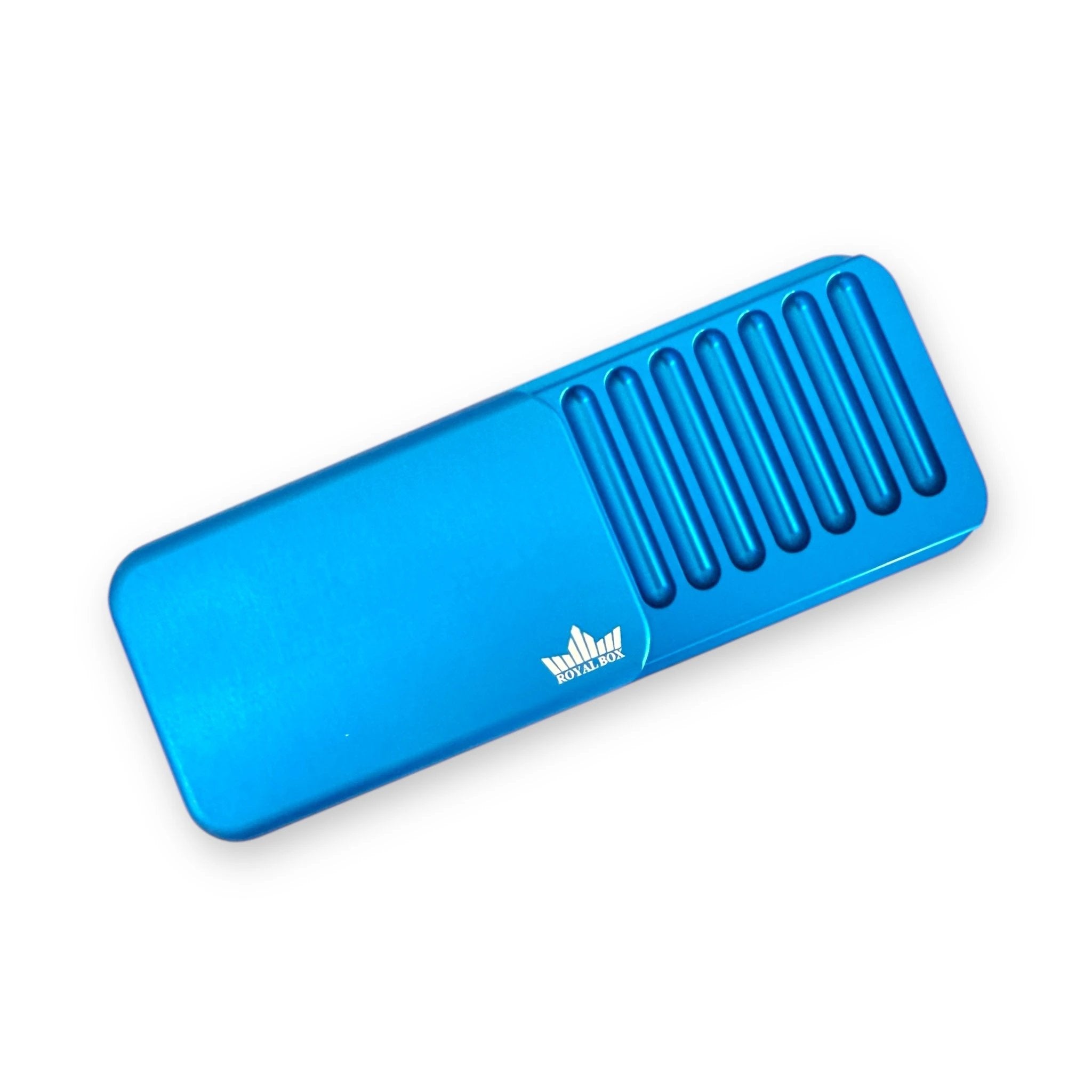 Die B52 Royal Box Blue – Stilvolle Aufbewahrung in Perfektion inkl. integriertem Röhrchen - from DieBallerei