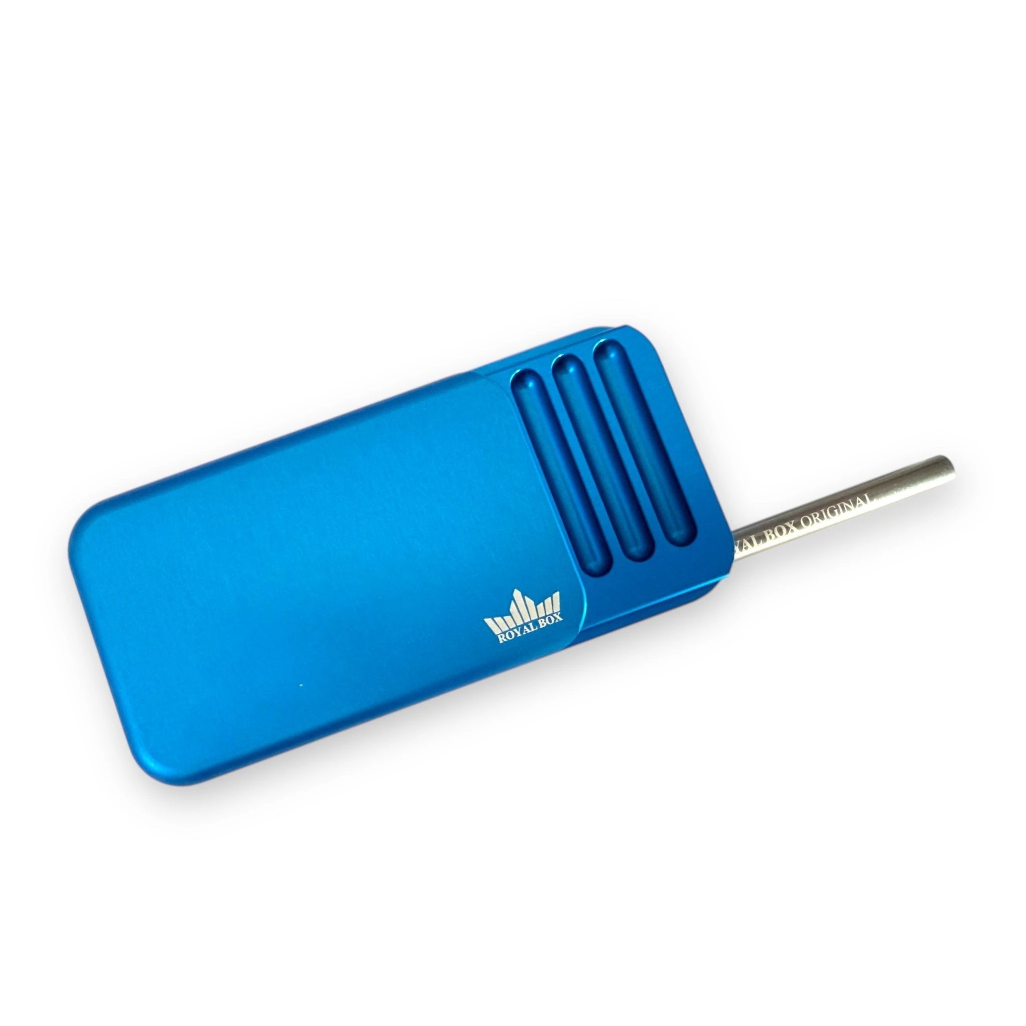 Die B52 Royal Box Blue – Stilvolle Aufbewahrung in Perfektion inkl. integriertem Röhrchen - from DieBallerei