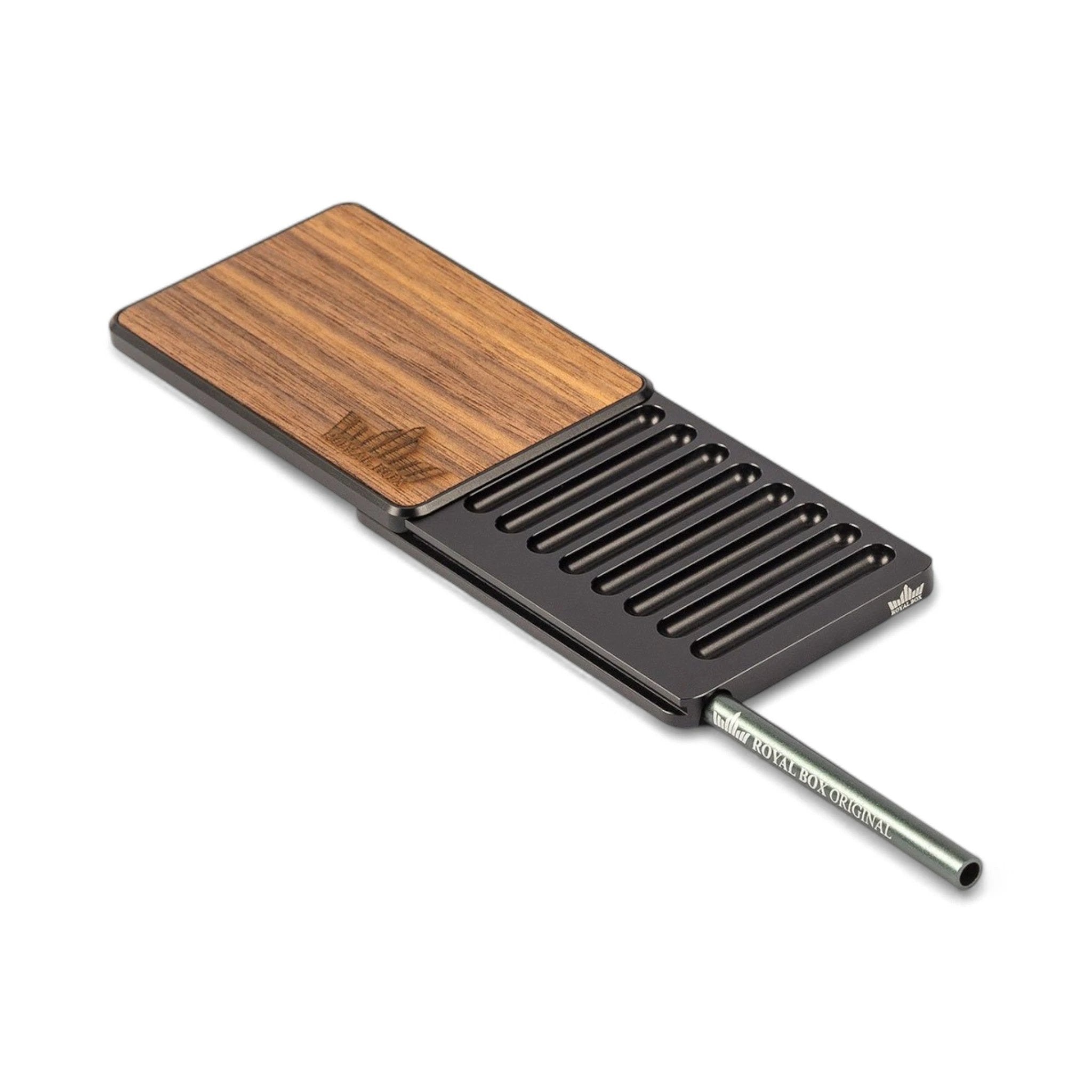 Die Royal Box AMERICAN WALNUT BLACK – Elegante Aufbewahrung im kompakten Design - from DieBallerei