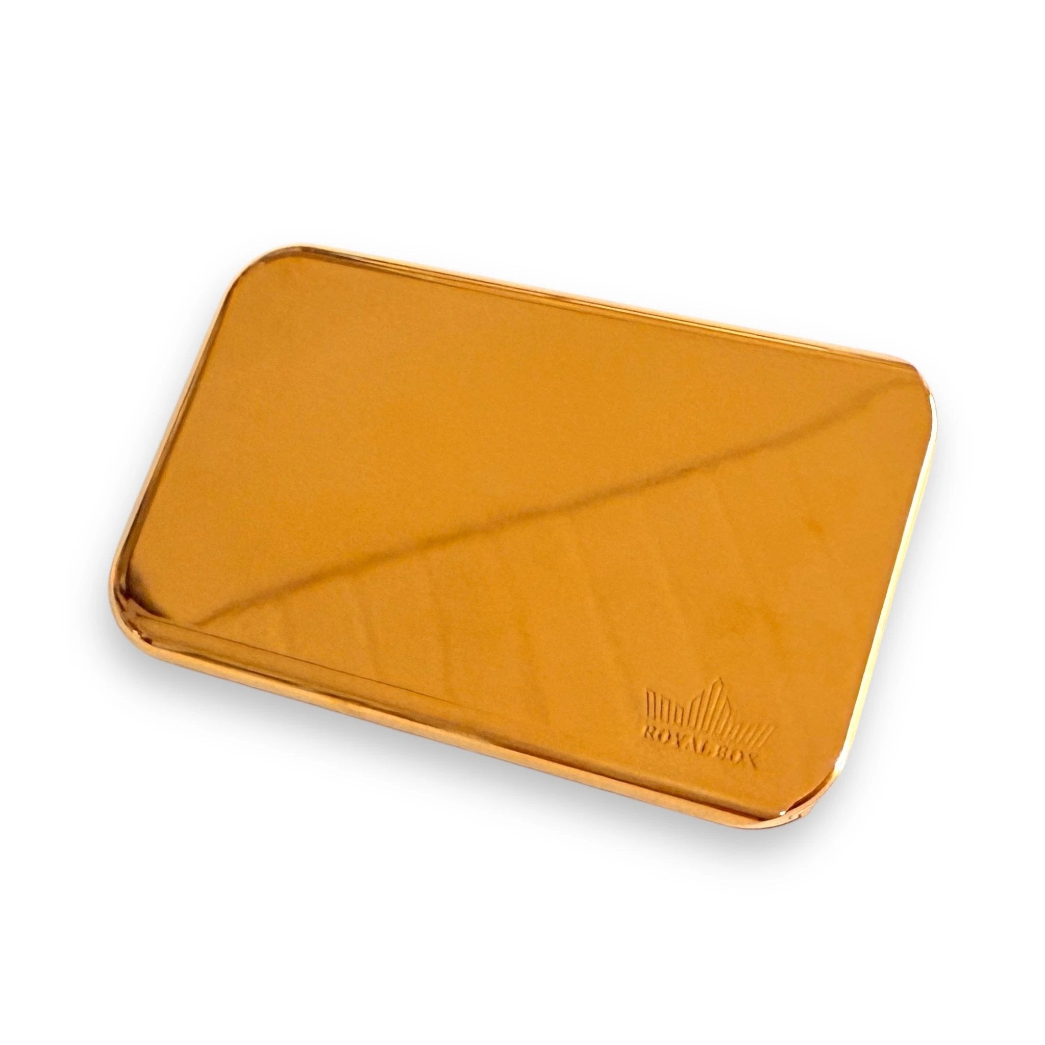 Die B52 Royal Box Anniversary Gold Edition 23,75 Karat Platin Gold Cover – Stilvolle Aufbewahrung in Perfektion inkl. integriertem Röhrchen - from DieBallerei