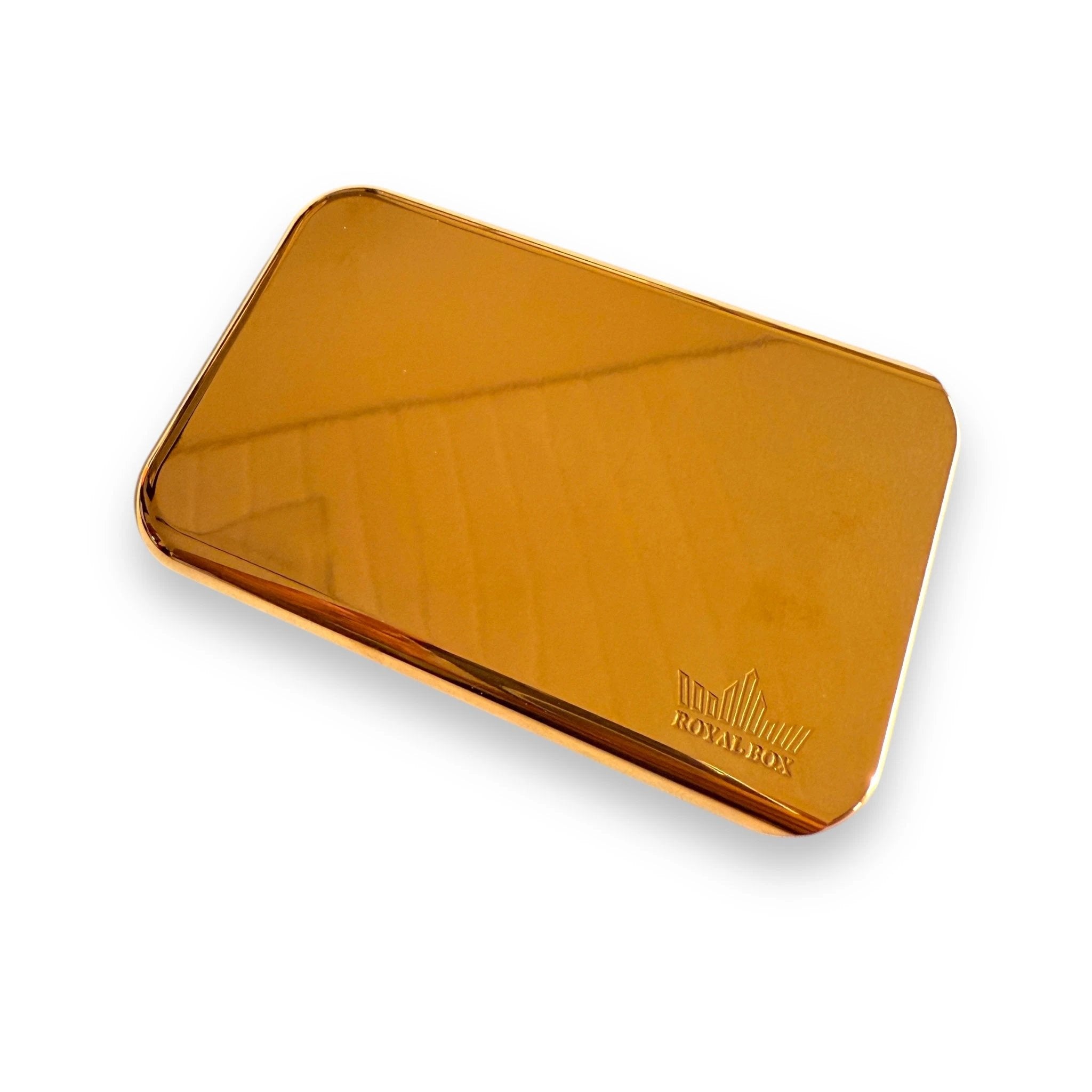 Die B52 Royal Box Anniversary Gold Edition 23,75 Karat Platin Gold Cover – Stilvolle Aufbewahrung in Perfektion inkl. integriertem Röhrchen - from DieBallerei