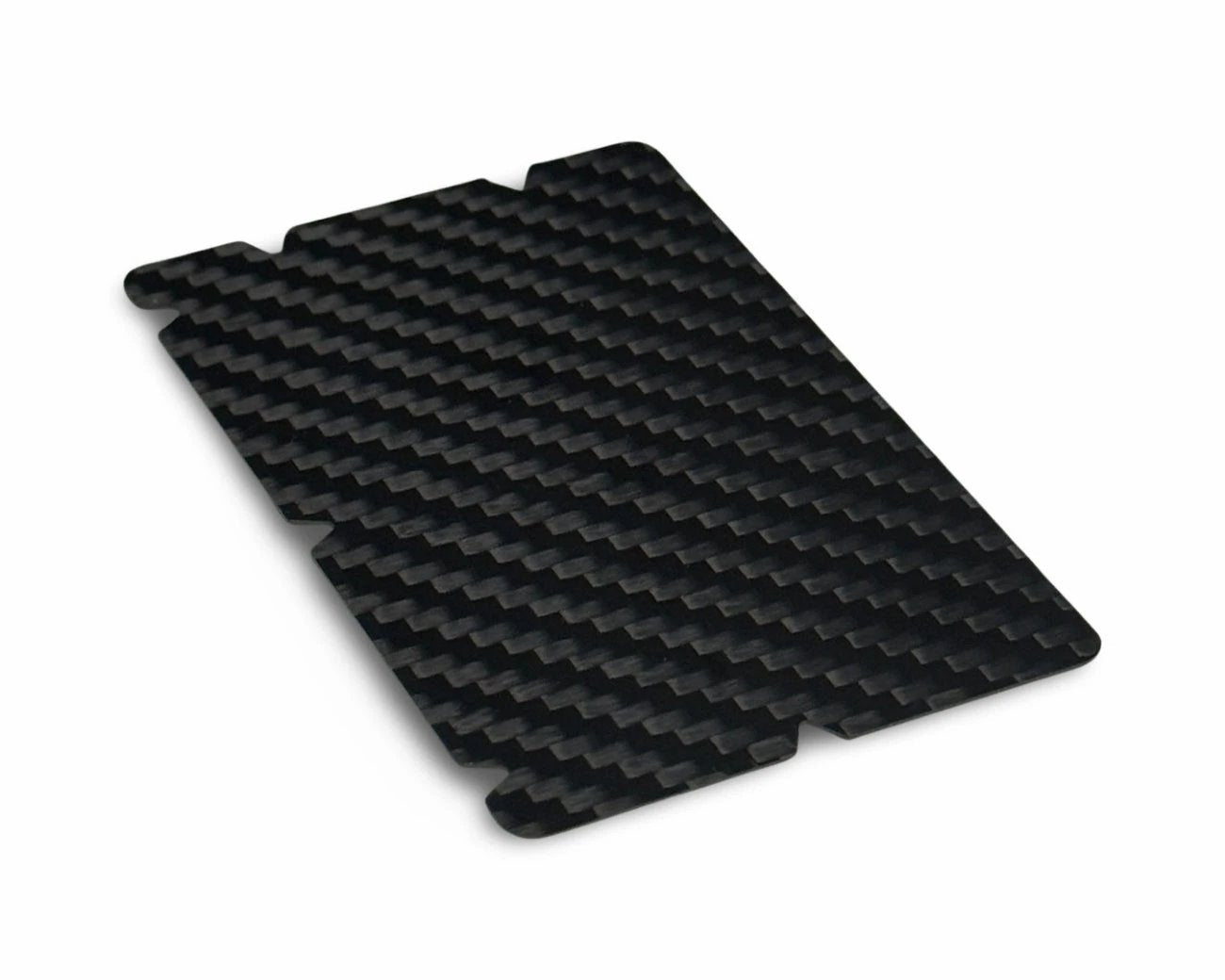 Hack-Karte aus echter Carbonfaser – 6 Einkerbungen, stabil & edel - from DieBallerei