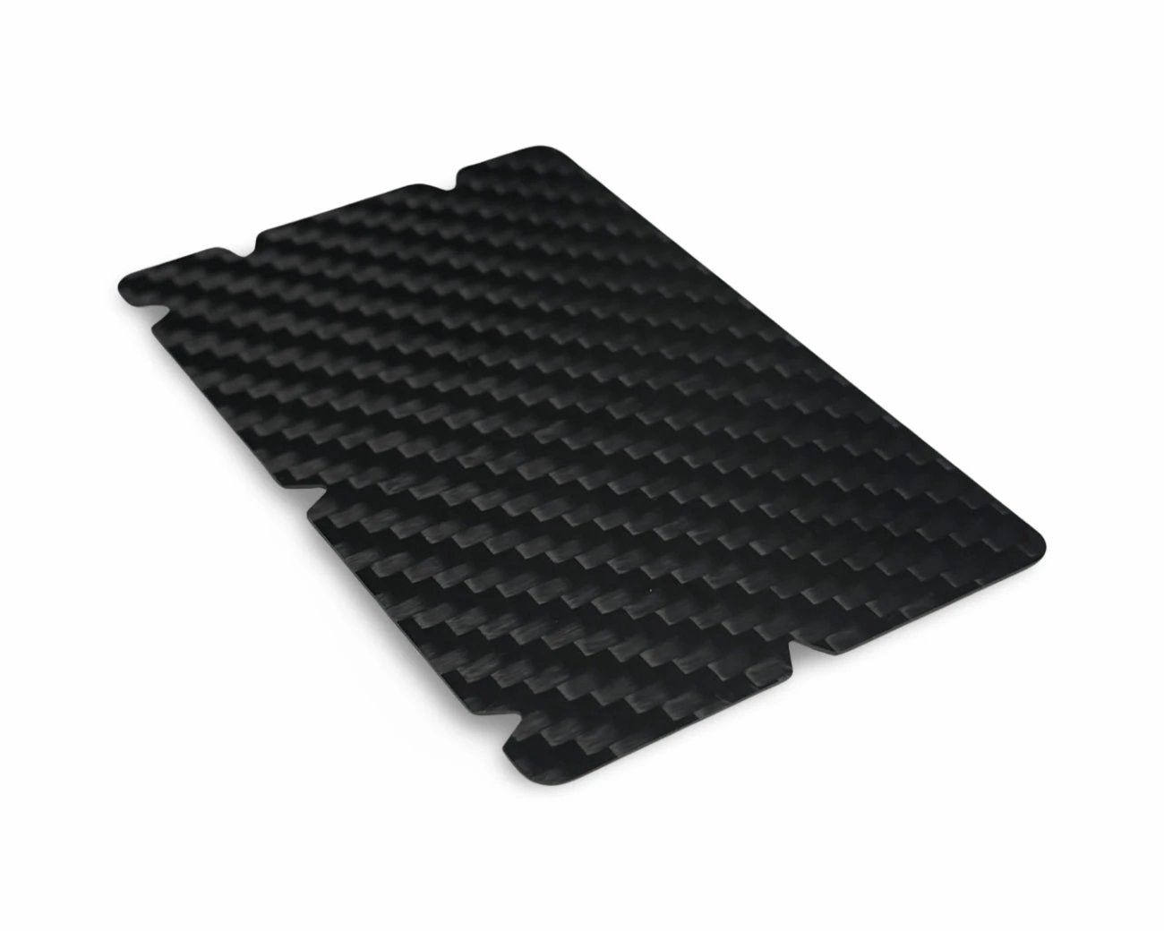 Hack-Karte aus echter Carbonfaser – 6 Einkerbungen, stabil & edel - from DieBallerei