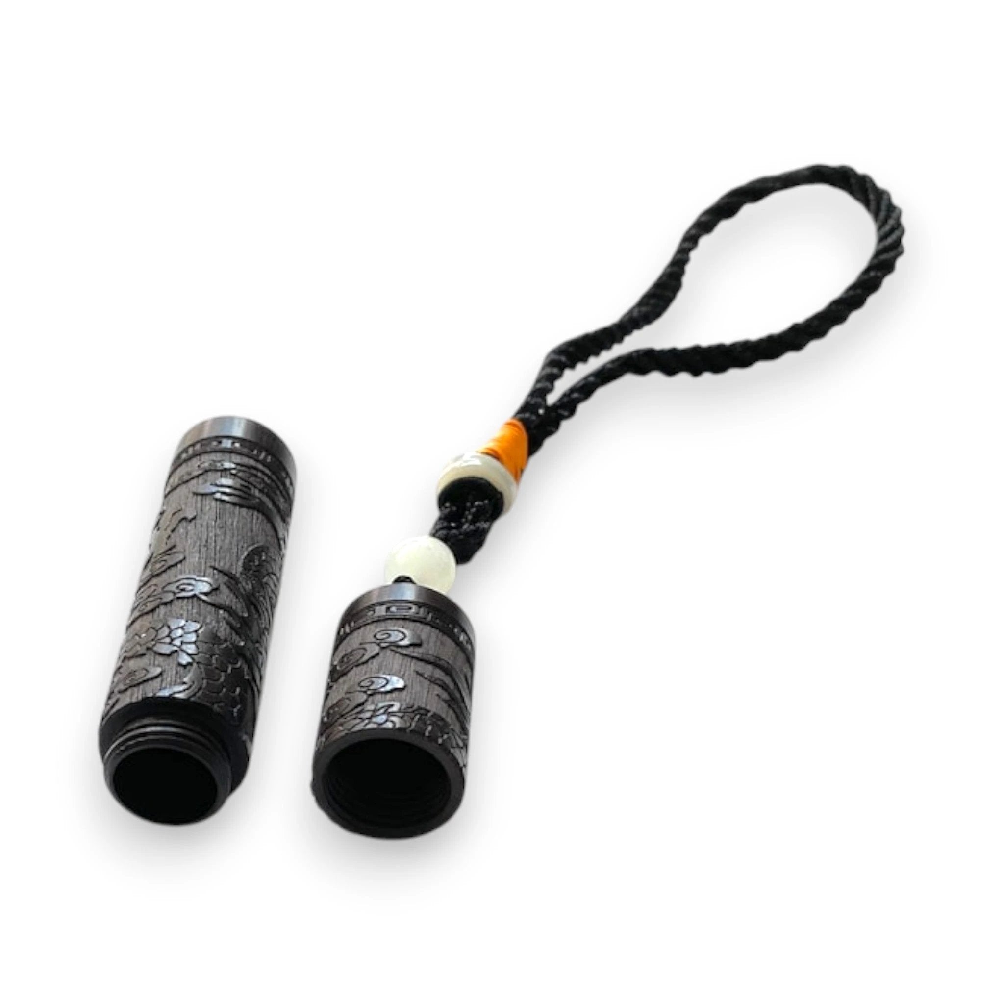 Edler Anhänger in Holzoptik mit Drachenmotiv – Stilvoll & Praktisch - from DieBallerei