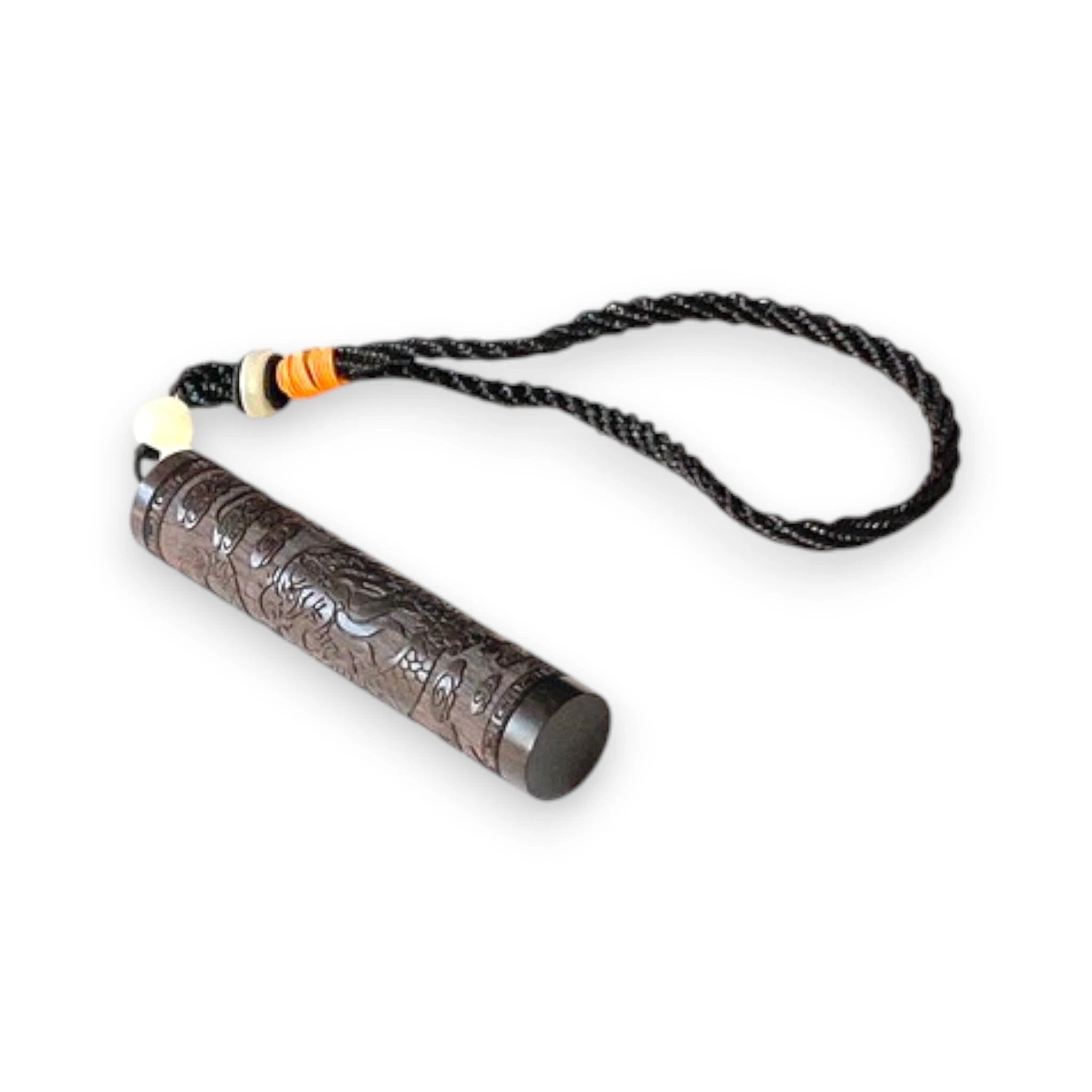 Edler Anhänger in Holzoptik mit Drachenmotiv – Stilvoll & Praktisch - from DieBallerei