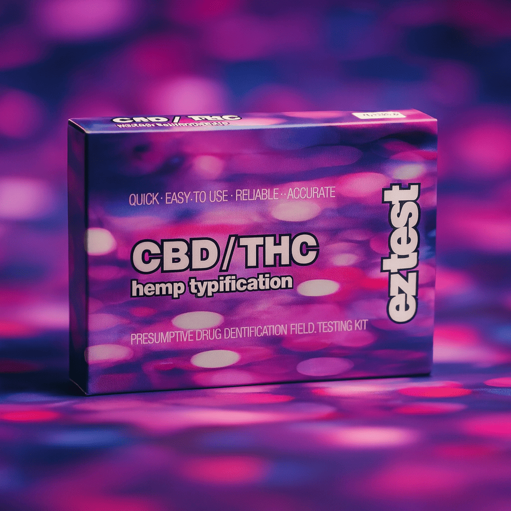 EZ Test CBDTHC hemp typification Kit