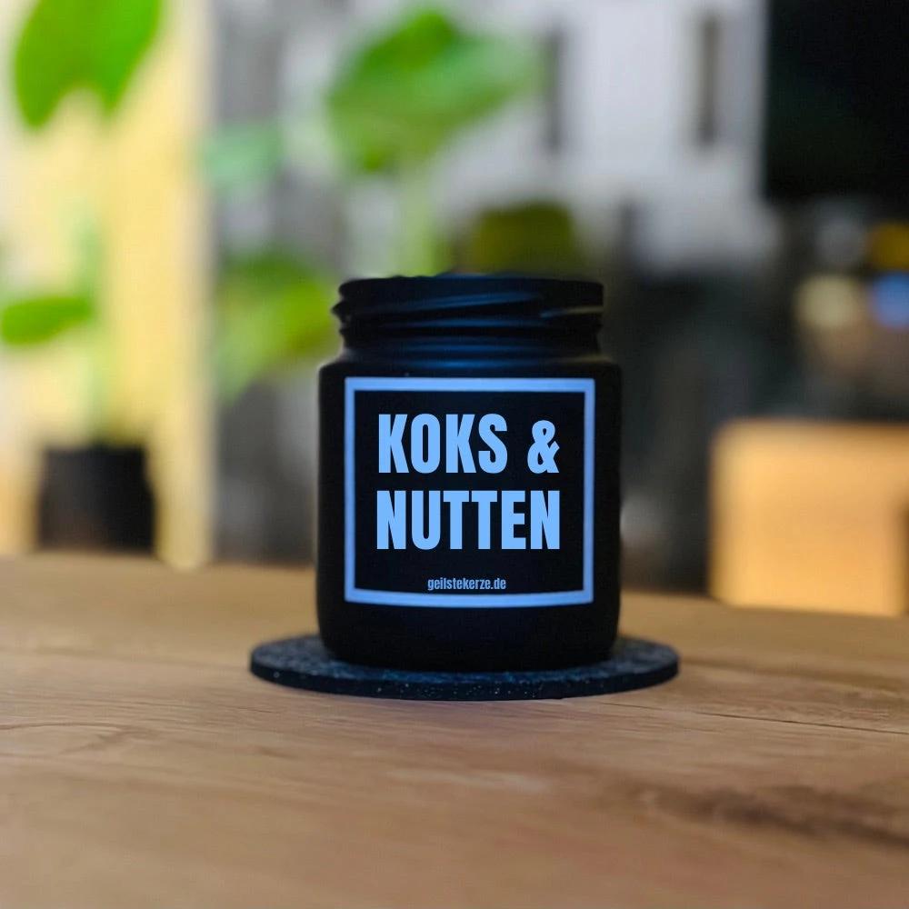 Geilste Kerze – Duftkerze „KOKS & NUTTEN“ - from DieBallerei