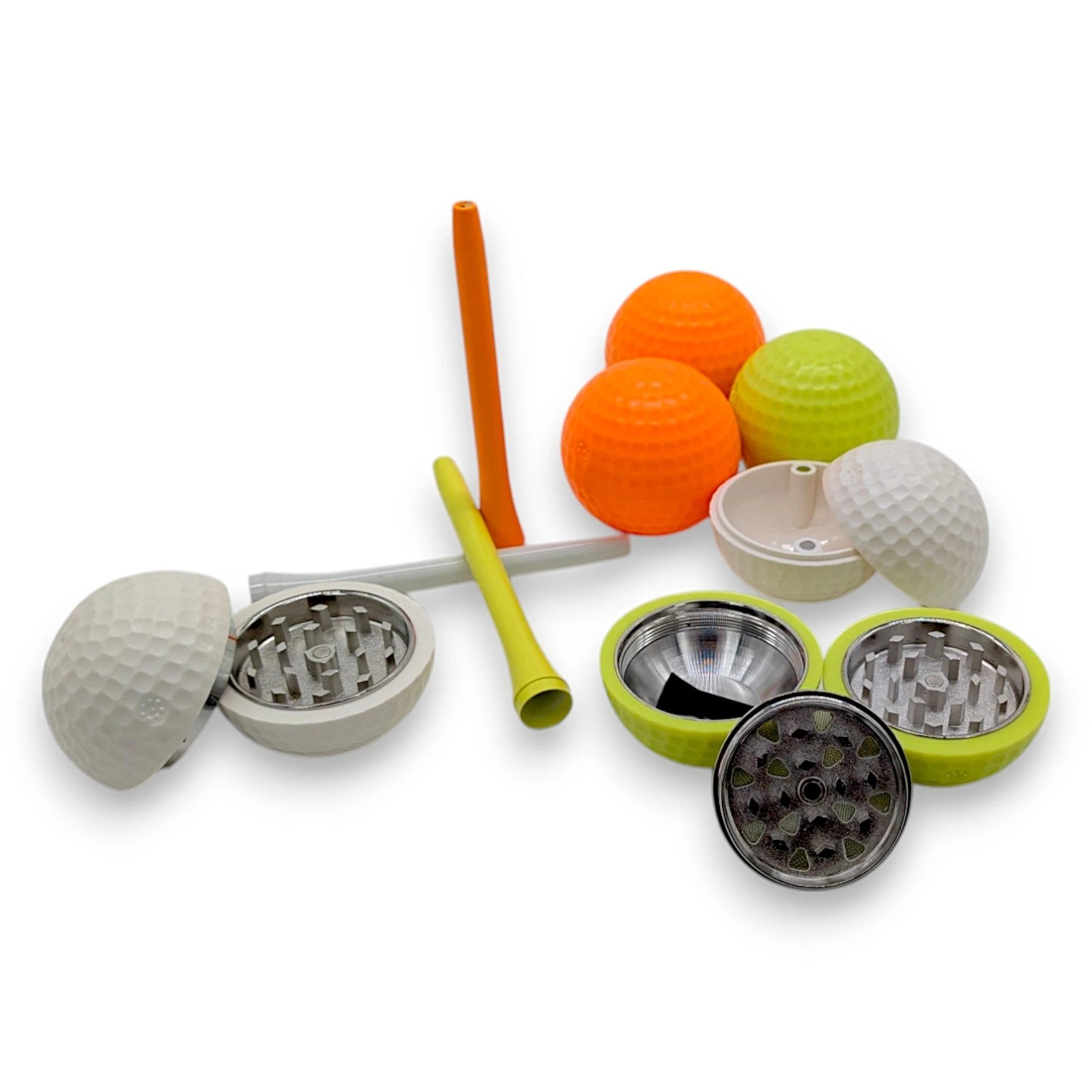 Golfball Grinder Set – Perfekt für Golf-Fans und Genießer in 3 Farben - Grinder from DieBallerei
