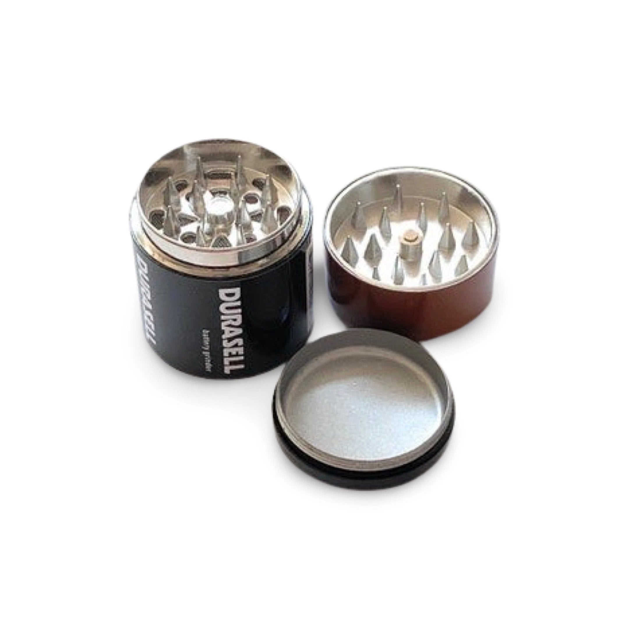 Grinder in Batterie-Optik 45mm – Kompakt, Täuschend Echt & Funktional - from DieBallerei