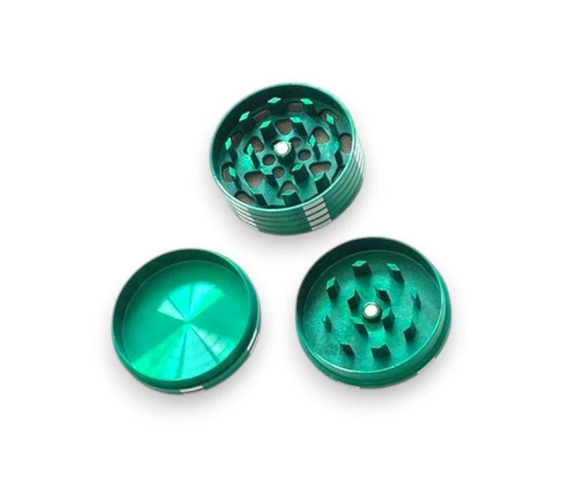 Grinder "Poker Chip" Grün 45mm – Stilvoll, Kompakt & Funktional - from DieBallerei