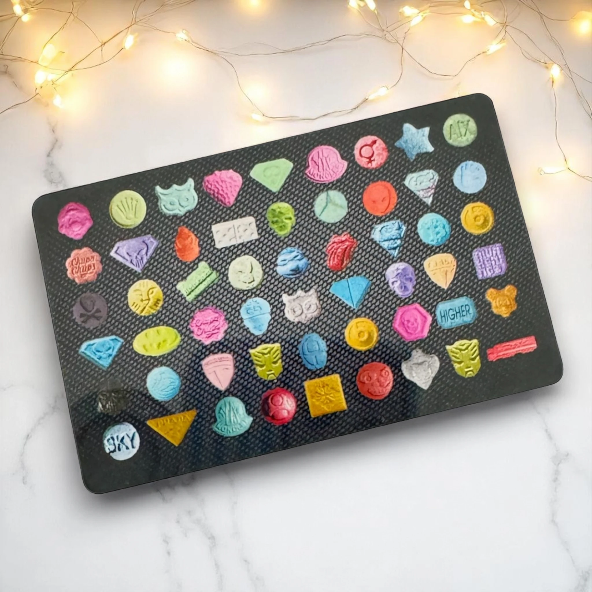 Hack-Karte „Teile-Mix“ – Carbon-Look mit Kultfaktor - from DieBallerei