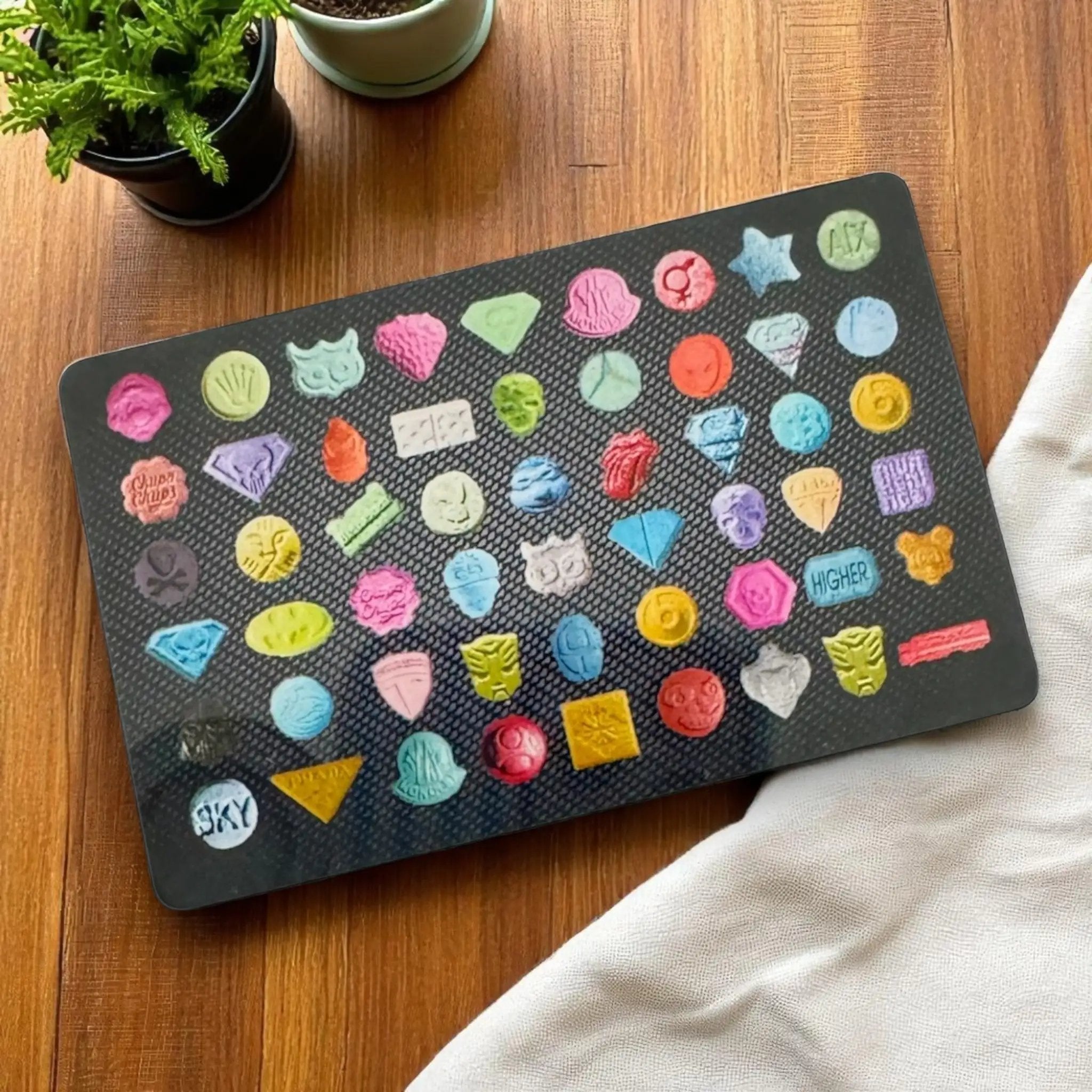 Hack-Karte „Teile-Mix“ – Carbon-Look mit Kultfaktor - from DieBallerei