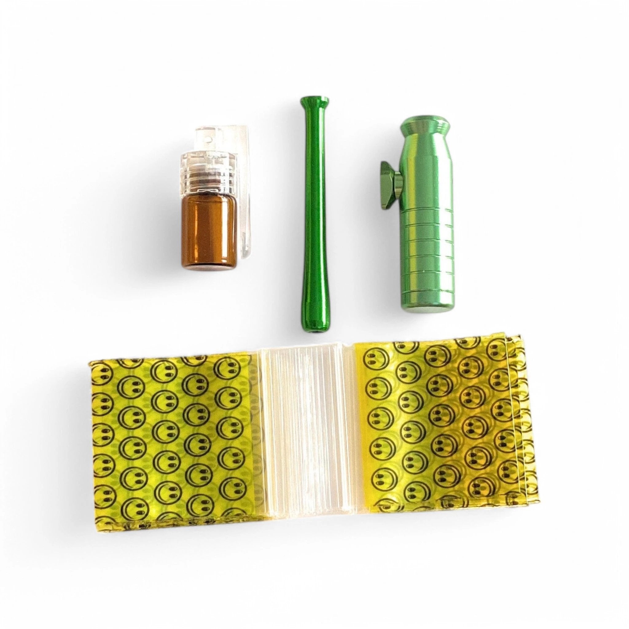 Hard Case Schnupftabak Set "Locker" Grün – Kompakt, Sicher & Immer Griffbereit - from DieBallerei